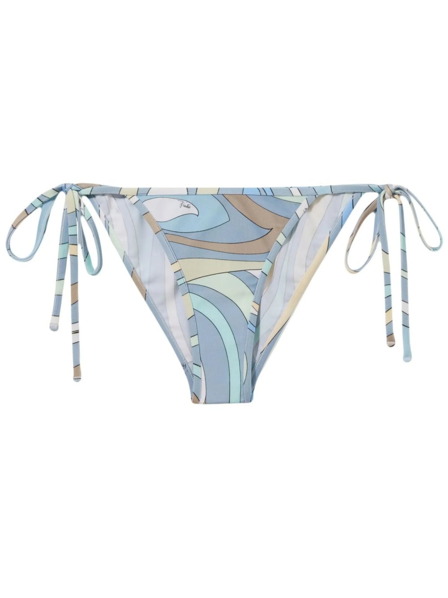 Marmo-print bikini bottoms