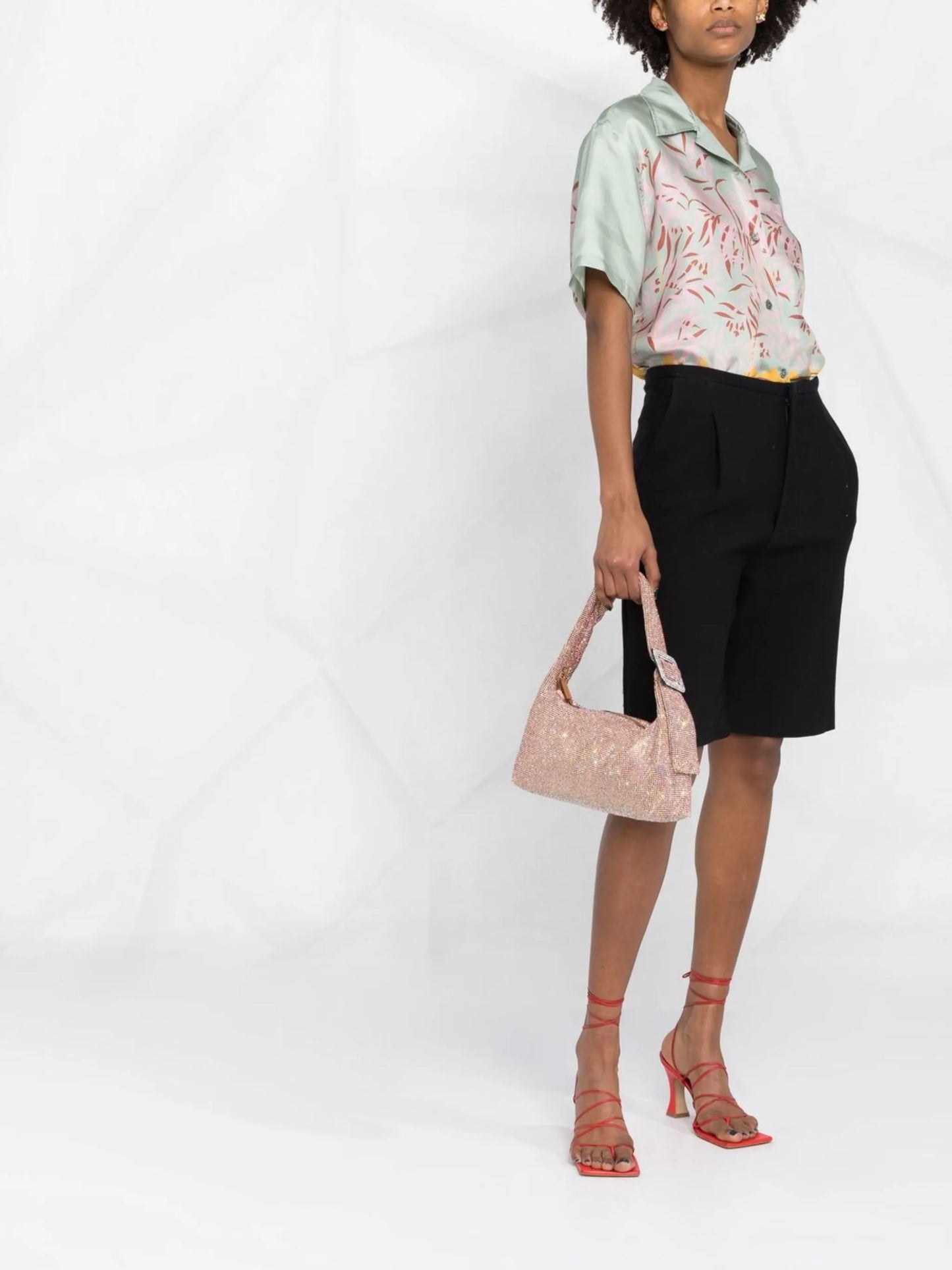 crystal-embellished tote bag