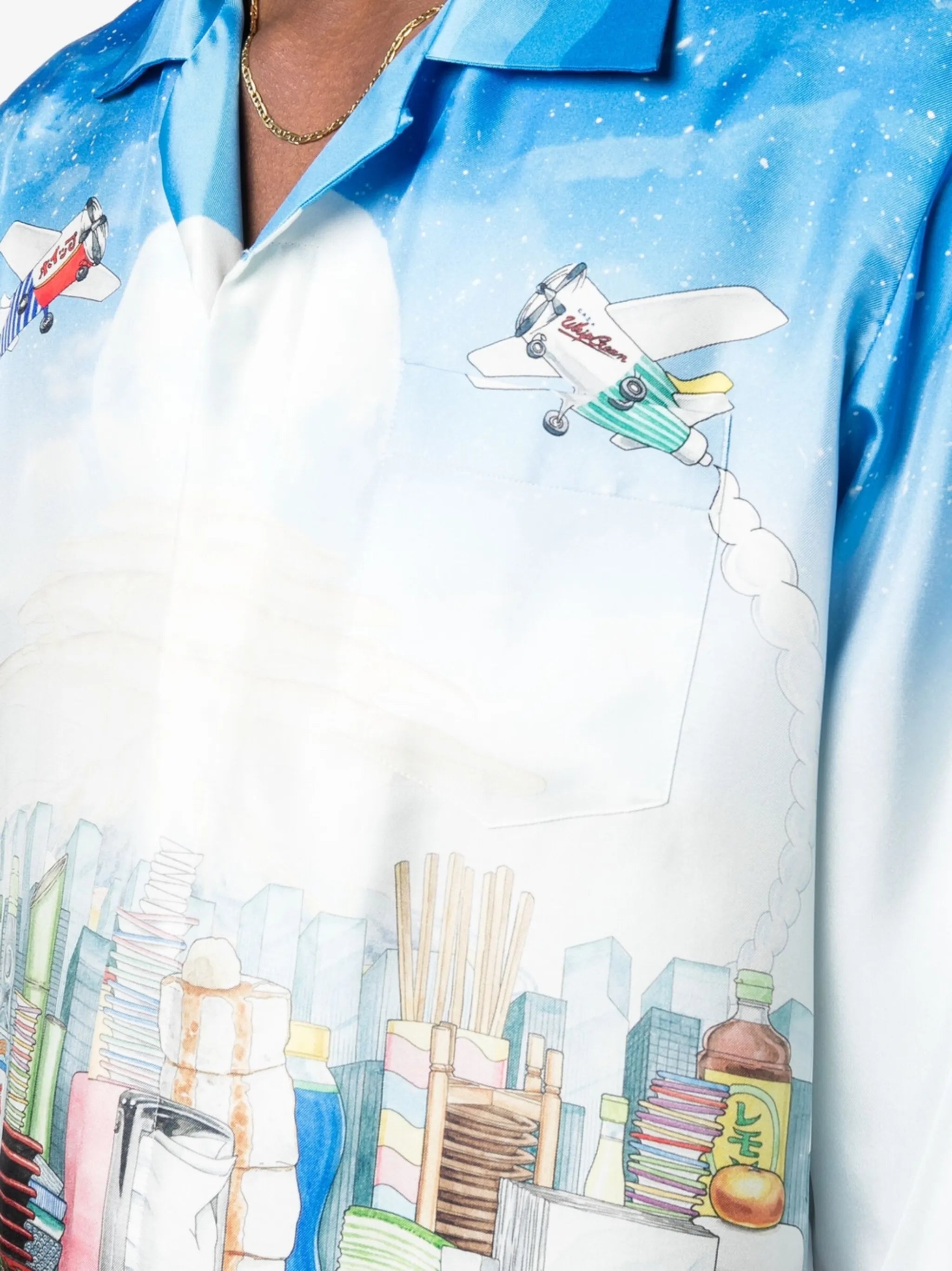Ping Pong silk shirt