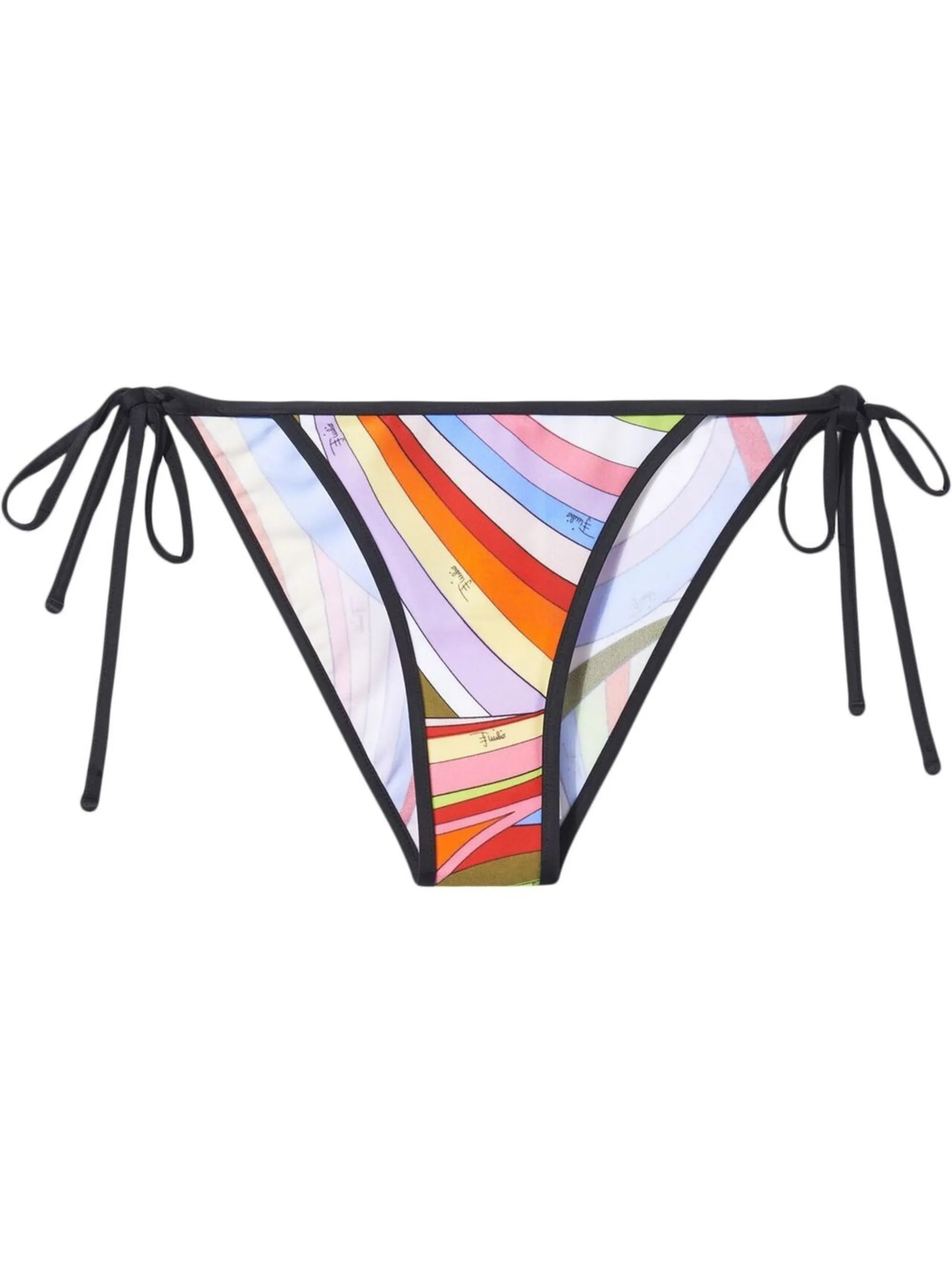 abstract-print bikini briefs