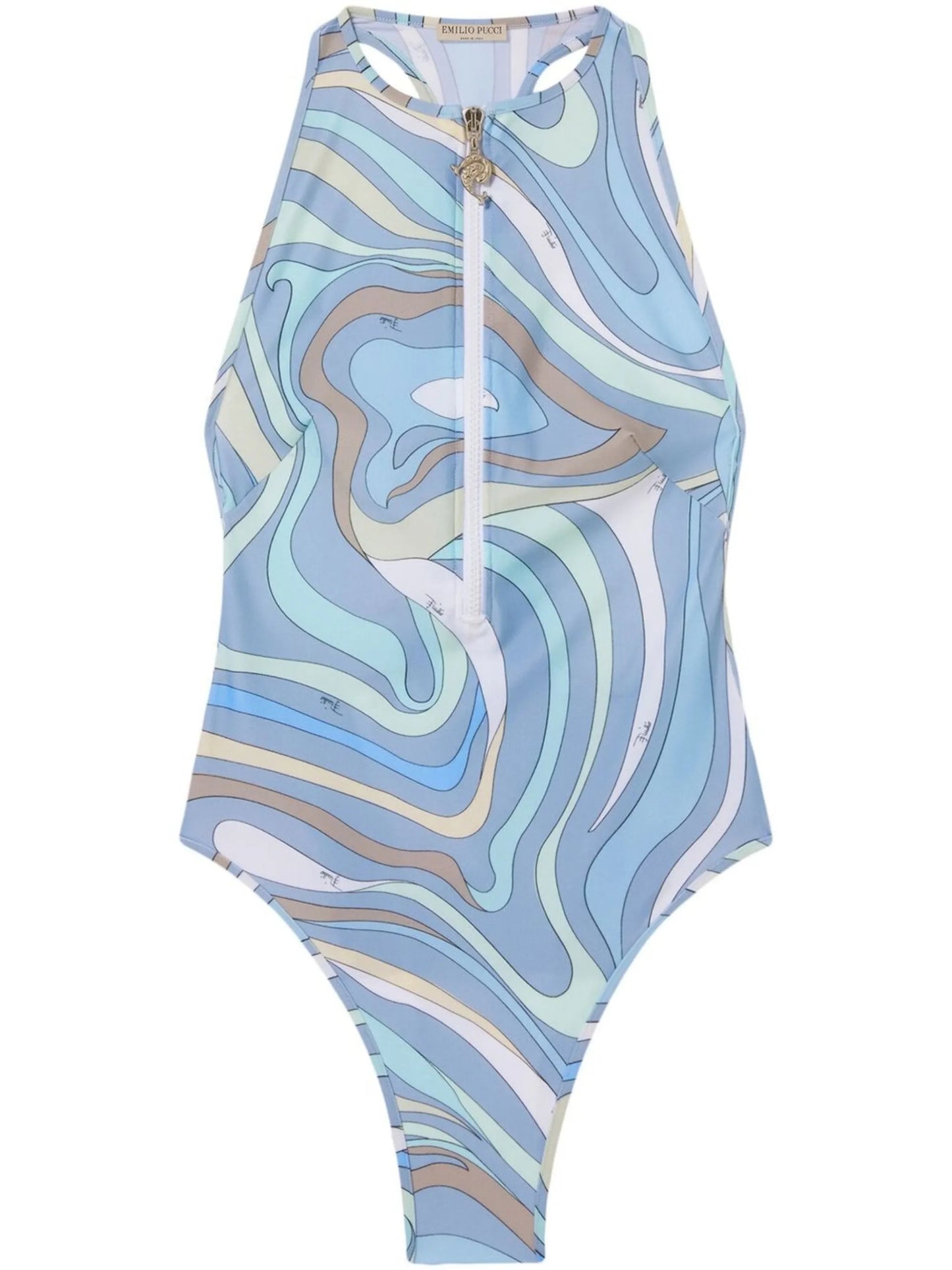 Marmo-print swimsuit
