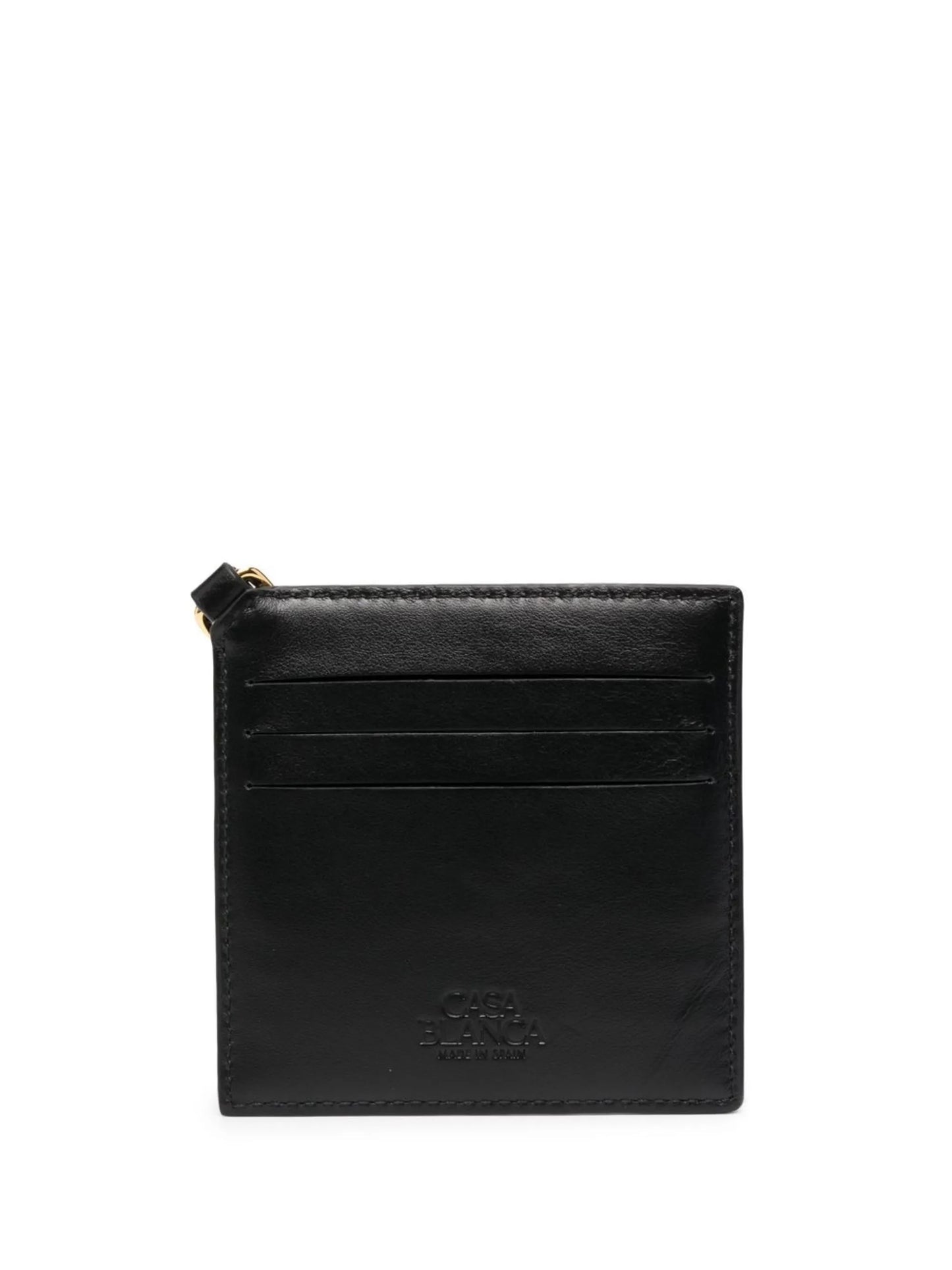 logo-print lanyard cardholder