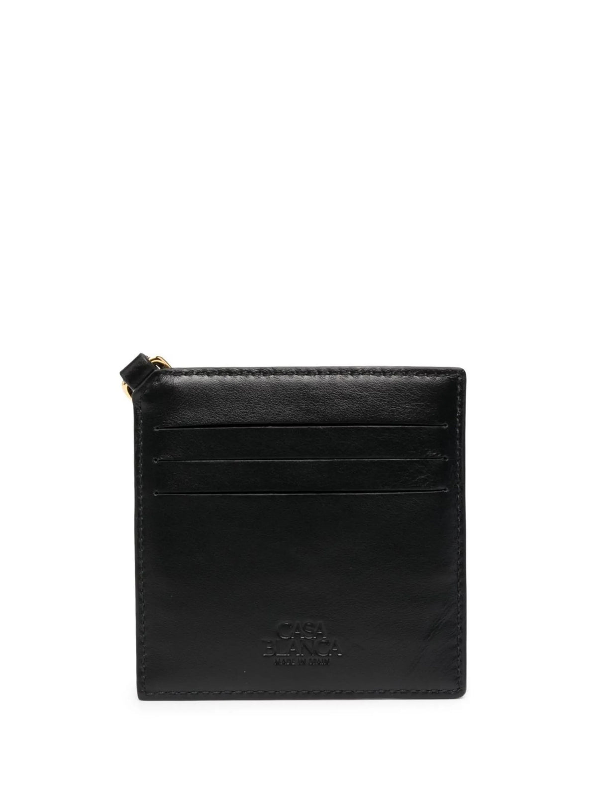 logo-print lanyard cardholder