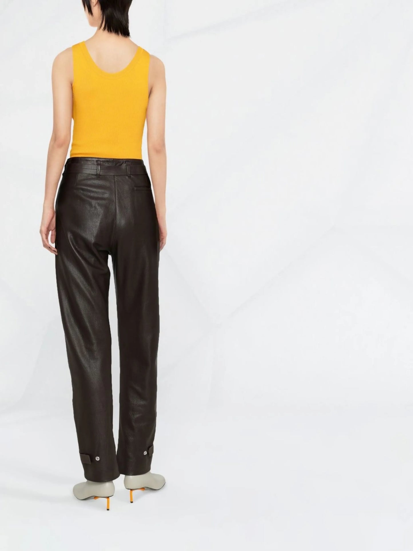 layered cold-shoulder jumper