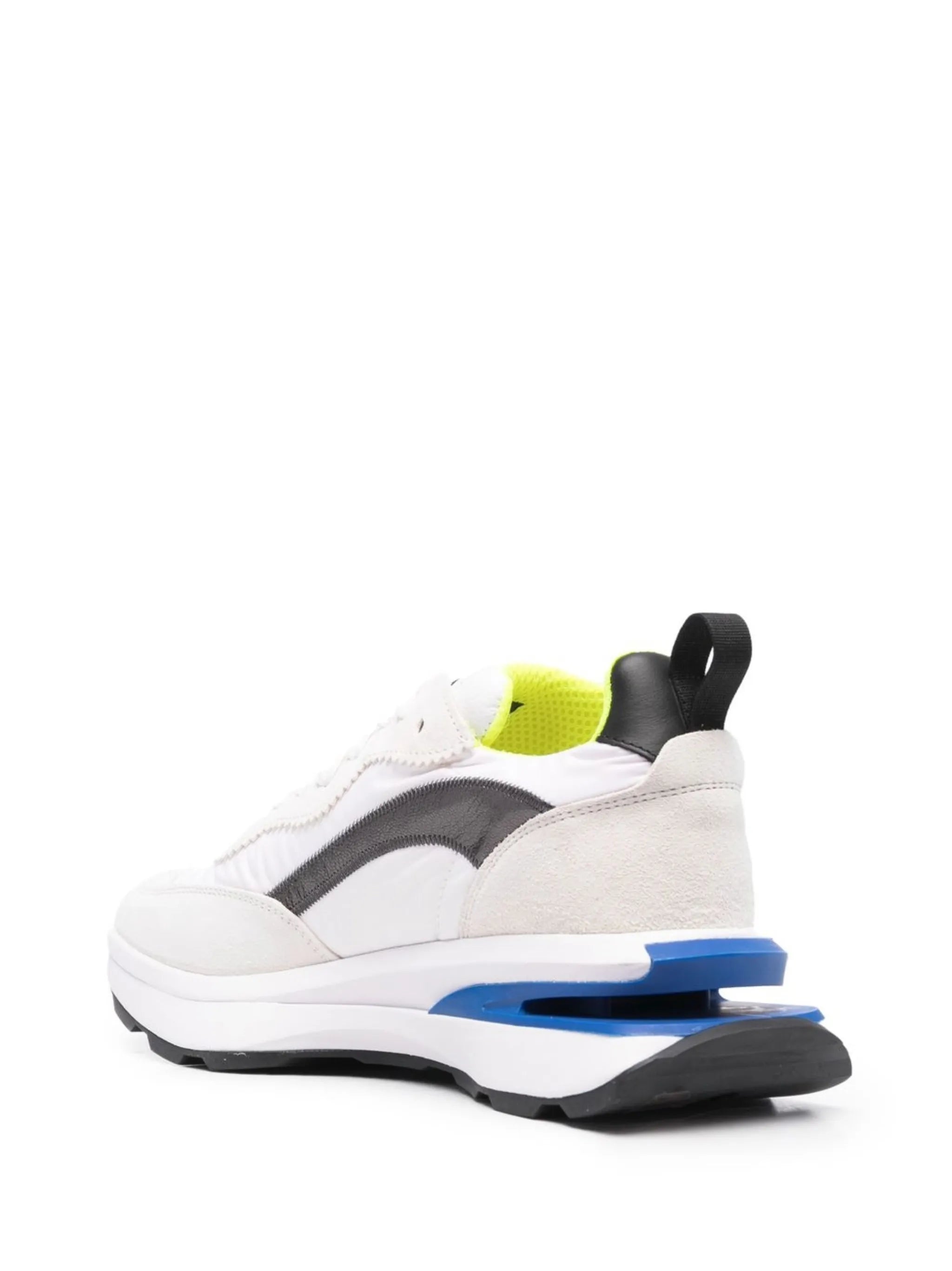 colour block low top sneakers