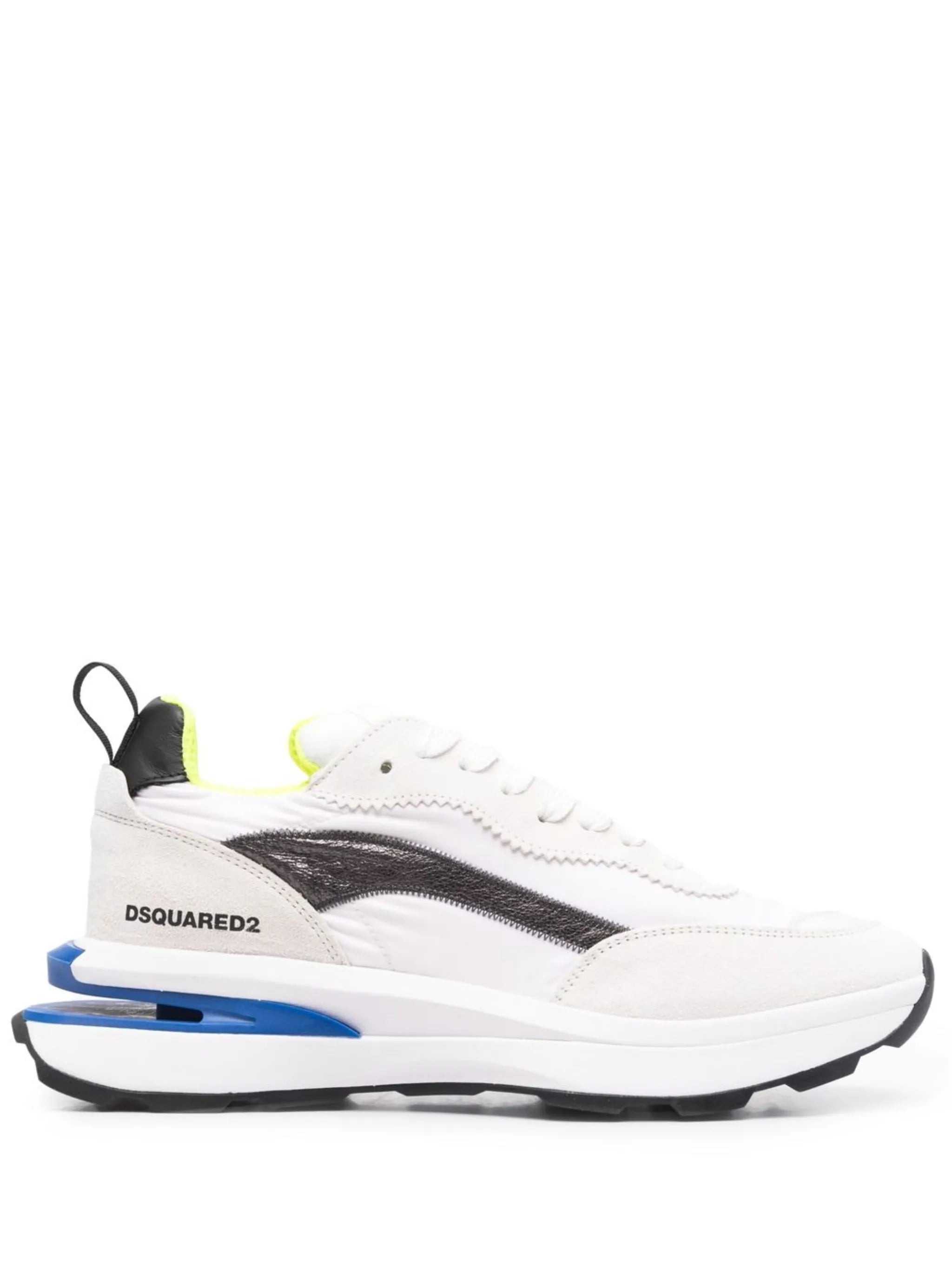 colour block low top sneakers