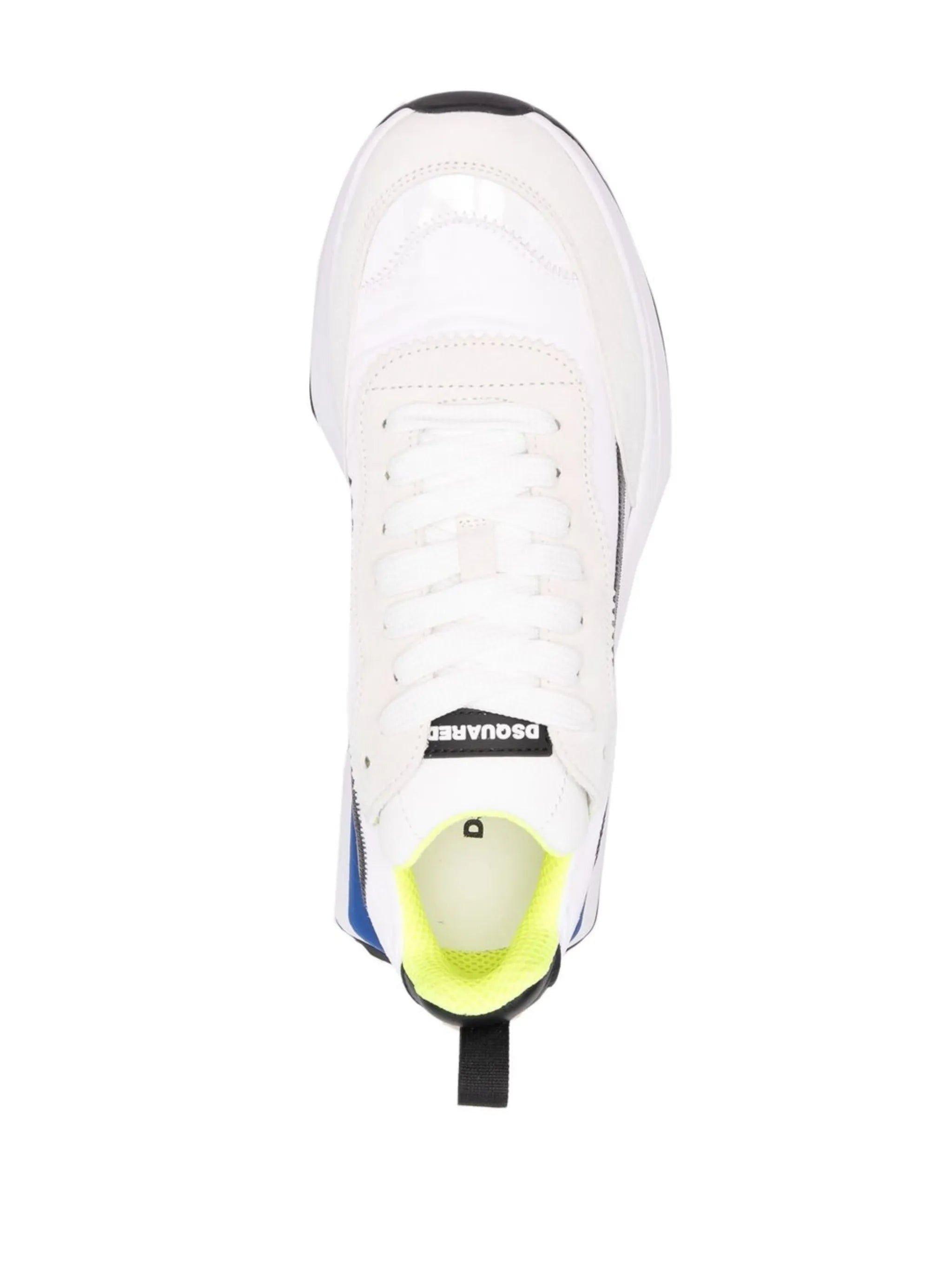 colour block low top sneakers