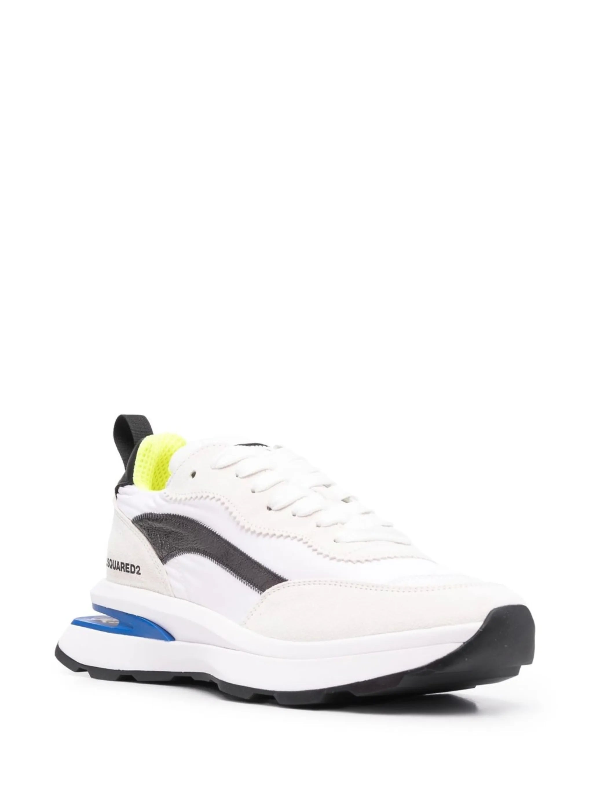 colour block low top sneakers