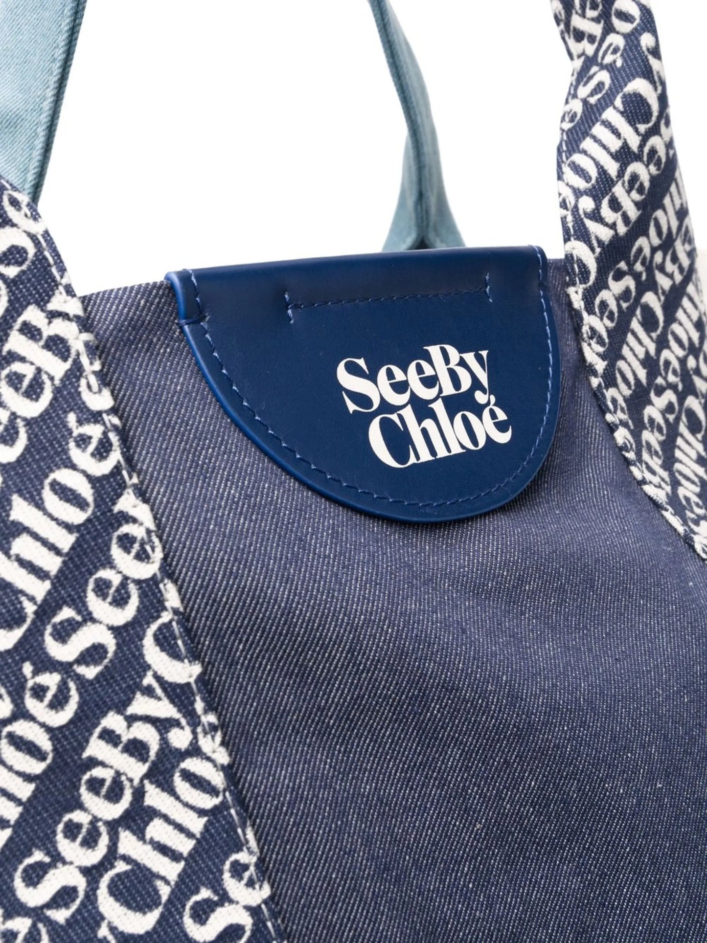 logo print tote bag