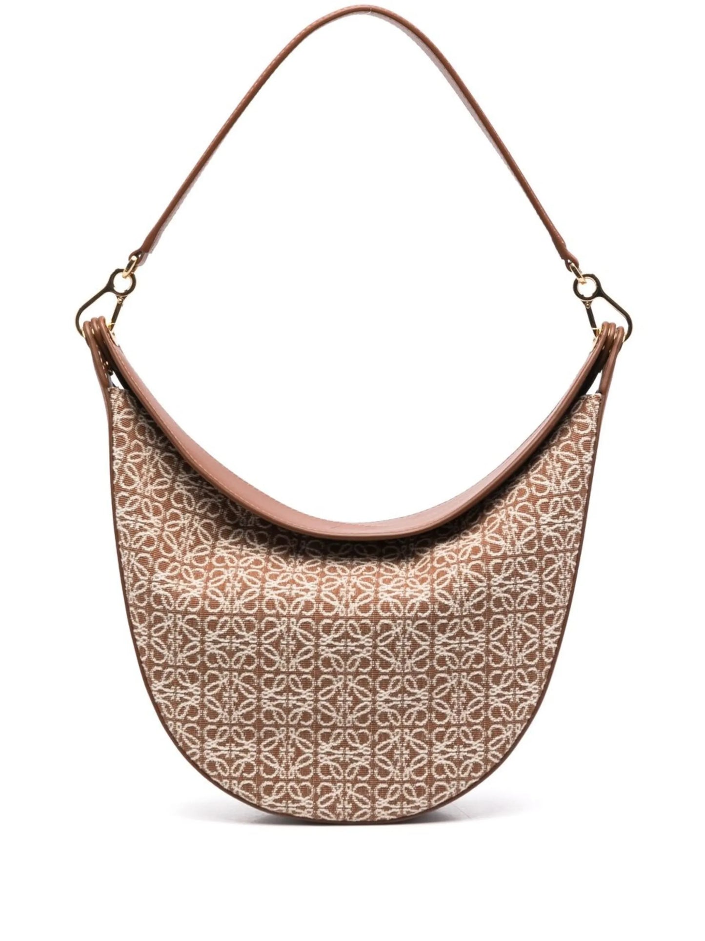 Luna Anagram-jacquard shoulder bag