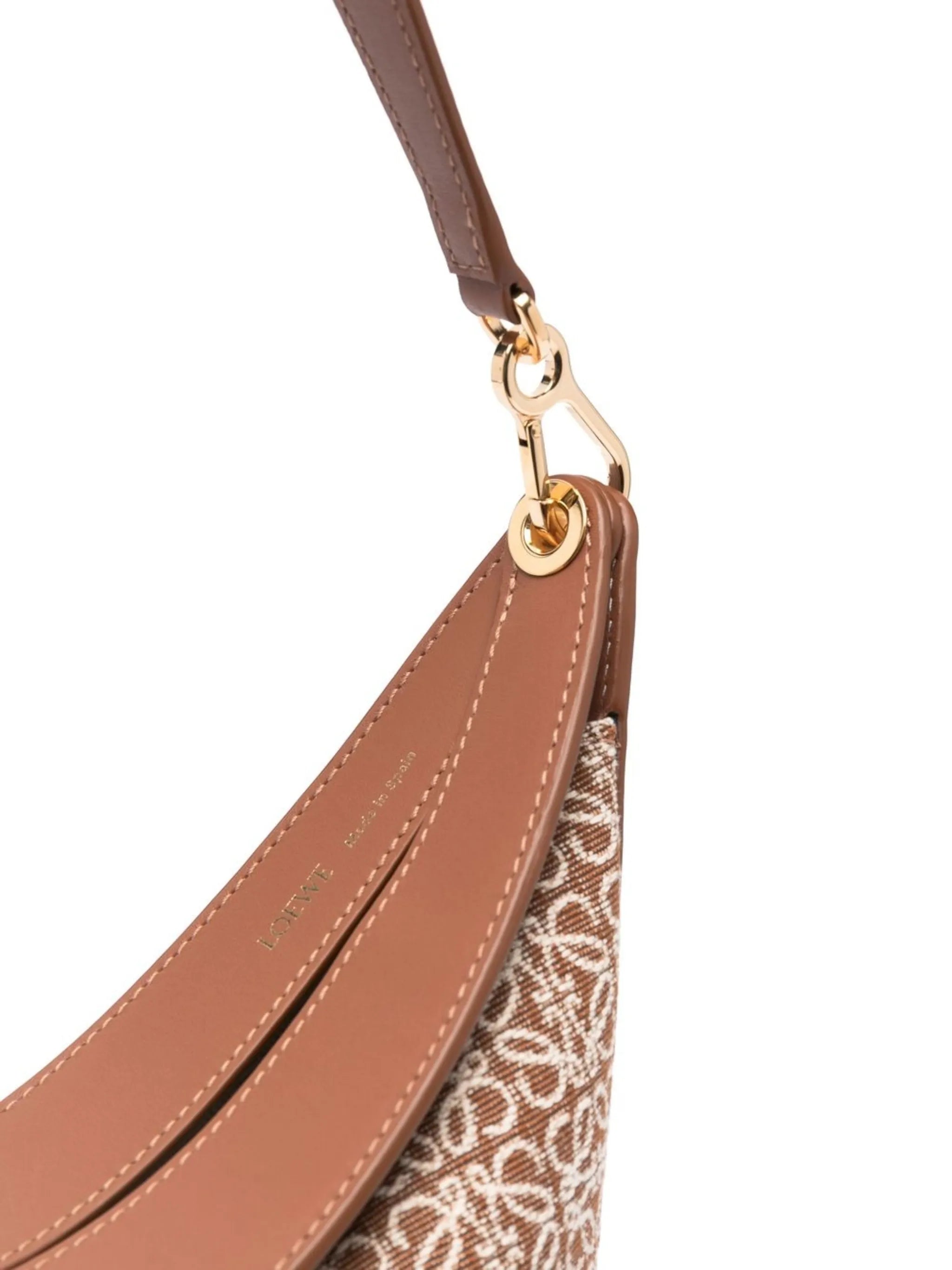 Luna Anagram-jacquard shoulder bag