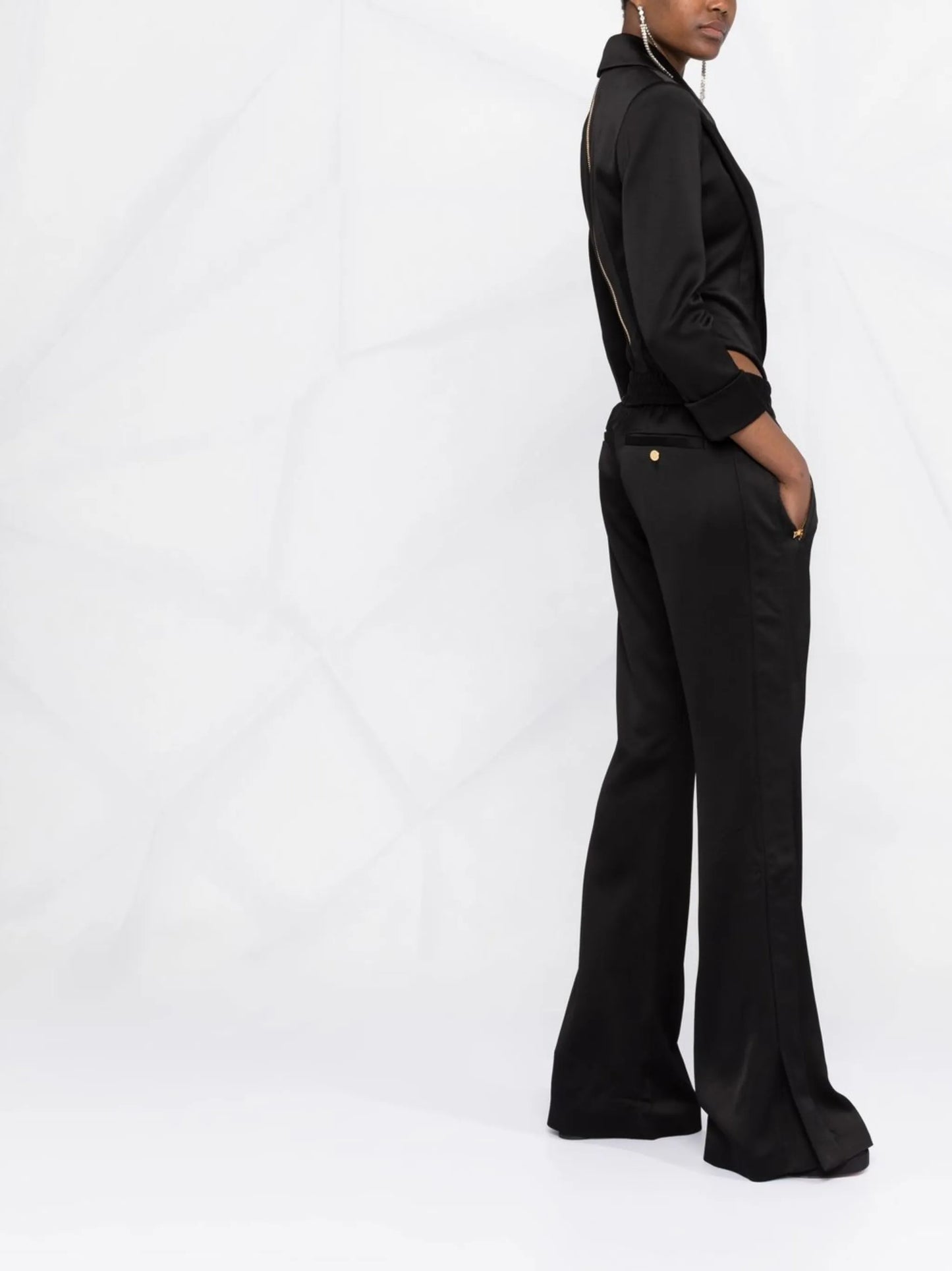 notched-lapel long-sleeve body