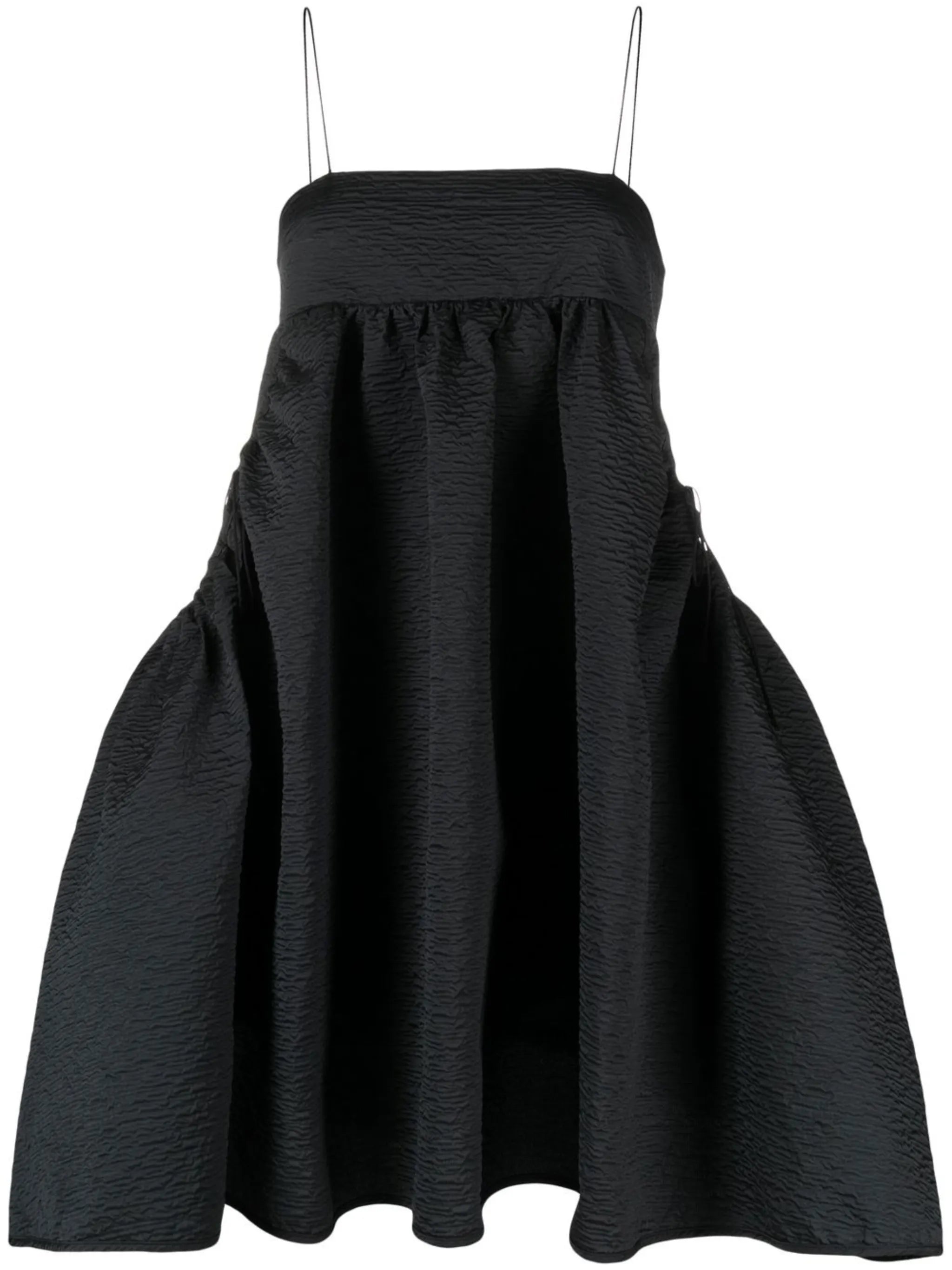 Lisbeth matelassé A-line dress