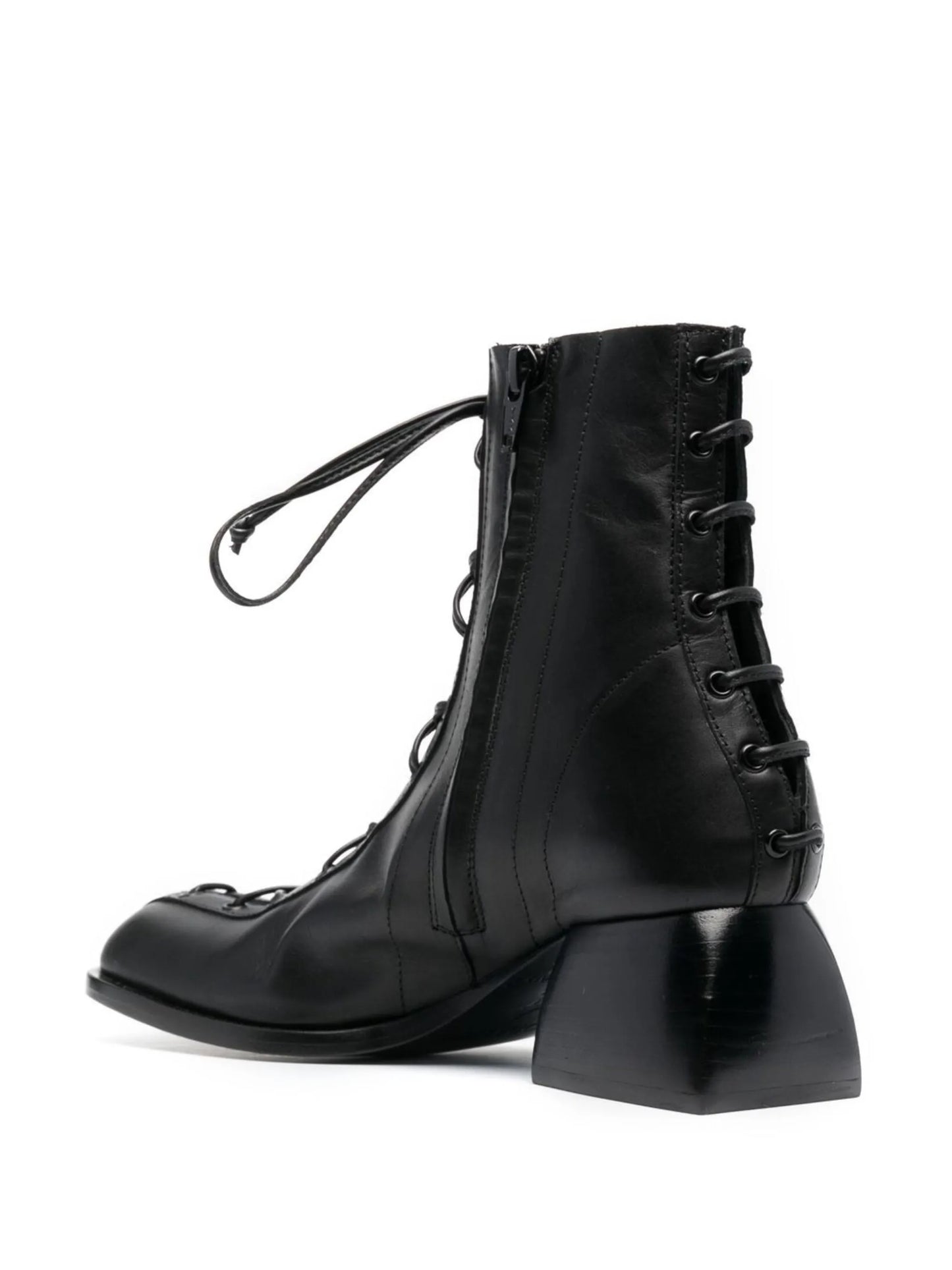 ankle lace-up fastening 55mm boots