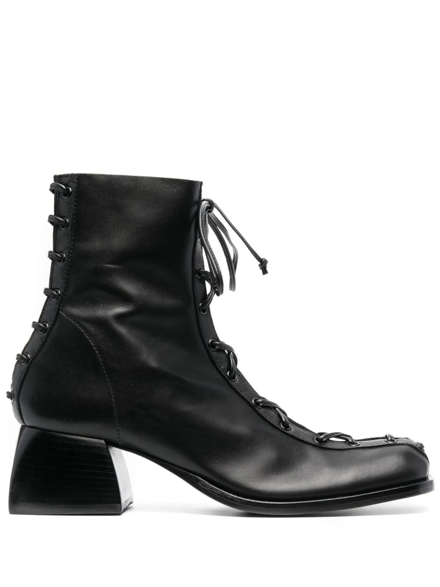 ankle lace-up fastening 55mm boots