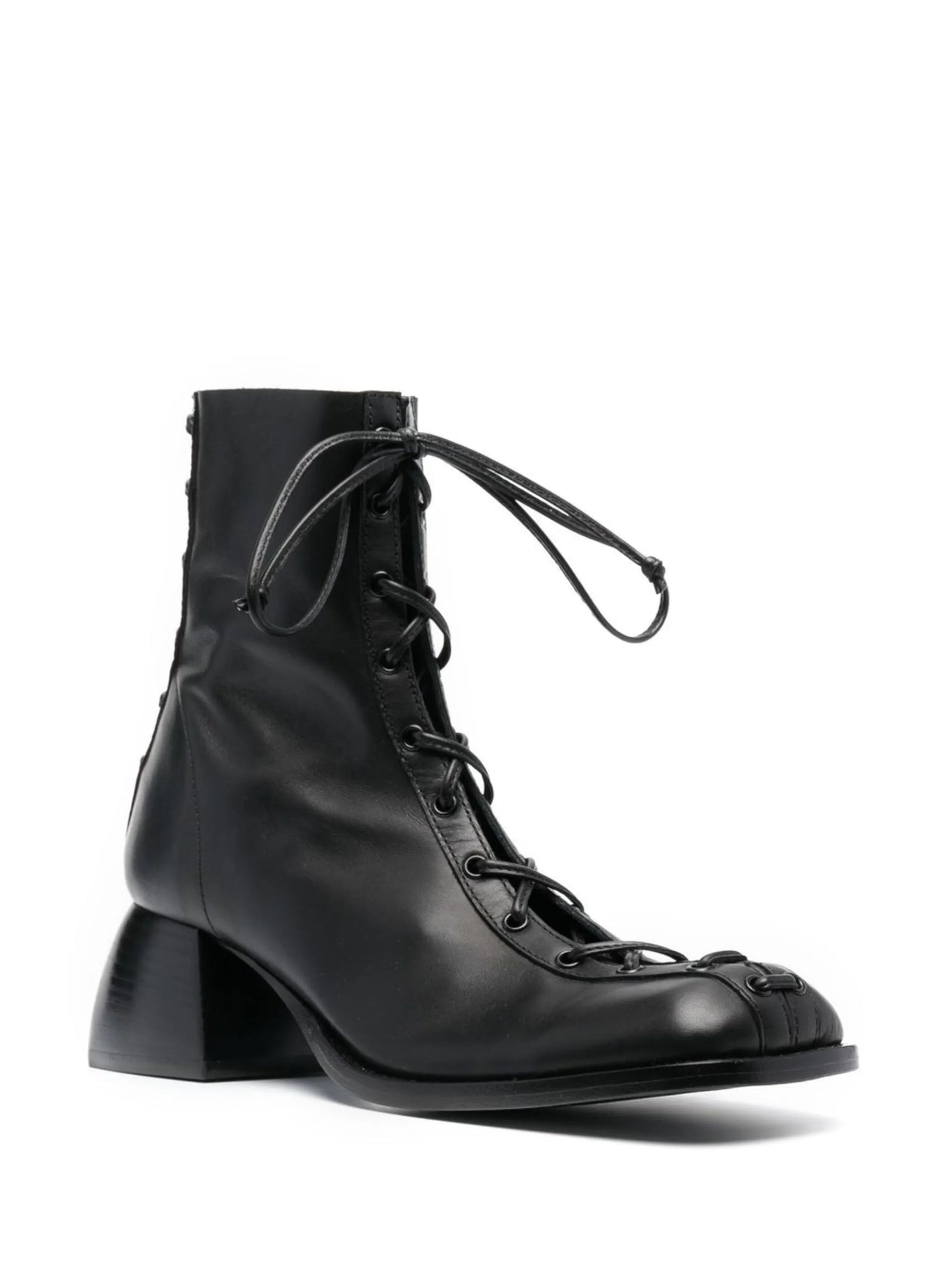 ankle lace-up fastening 55mm boots