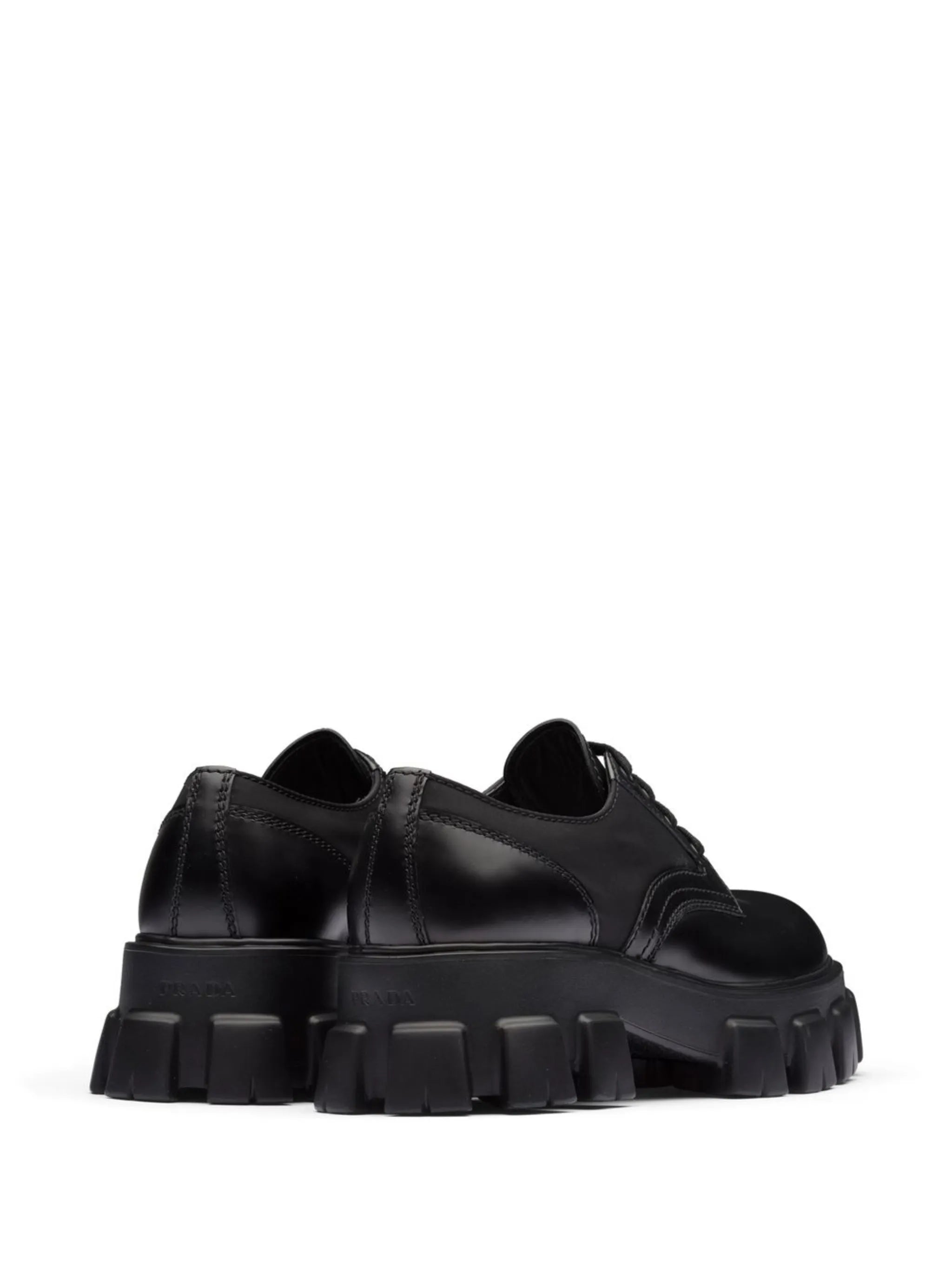Monolith leather Derby shoes
