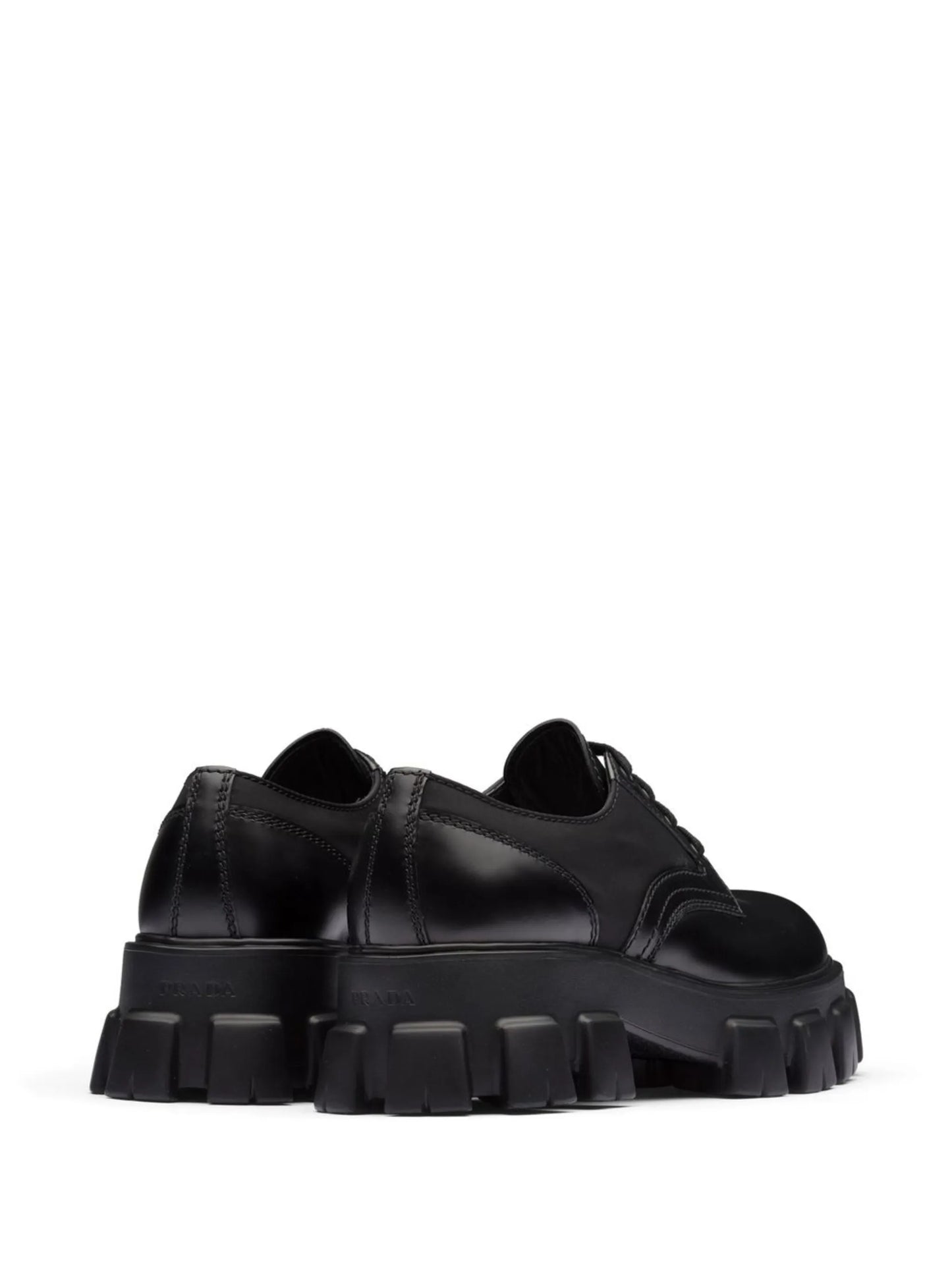 Monolith leather Derby shoes