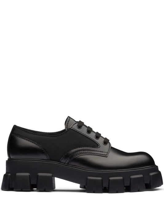 Monolith leather Derby shoes