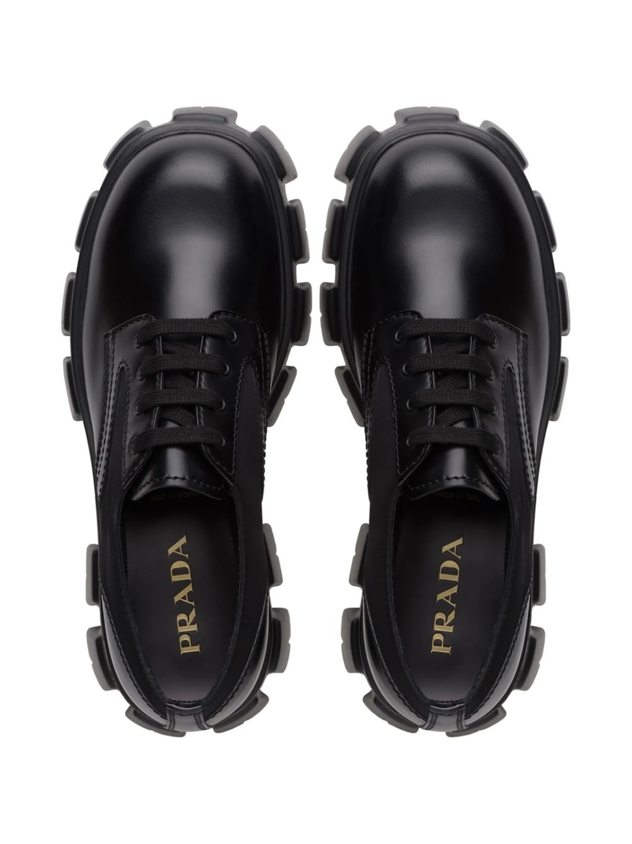 Monolith leather Derby shoes