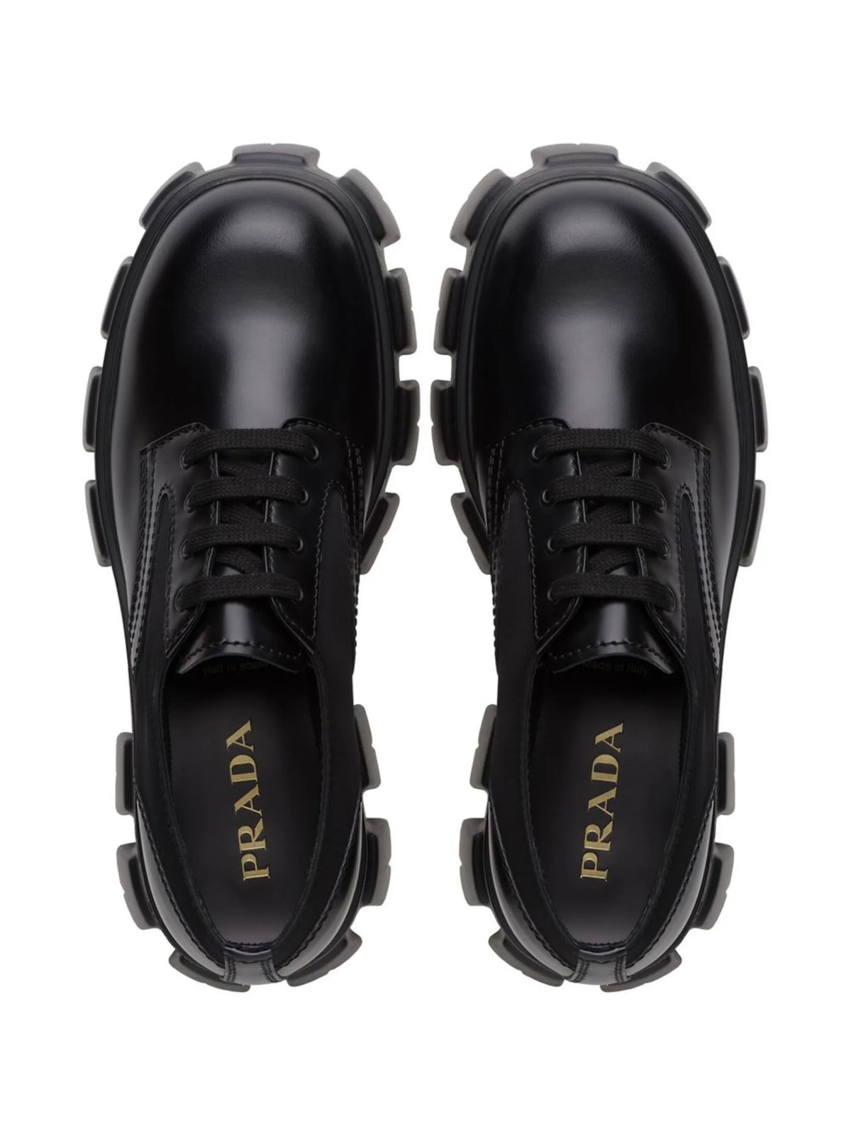 Monolith leather Derby shoes