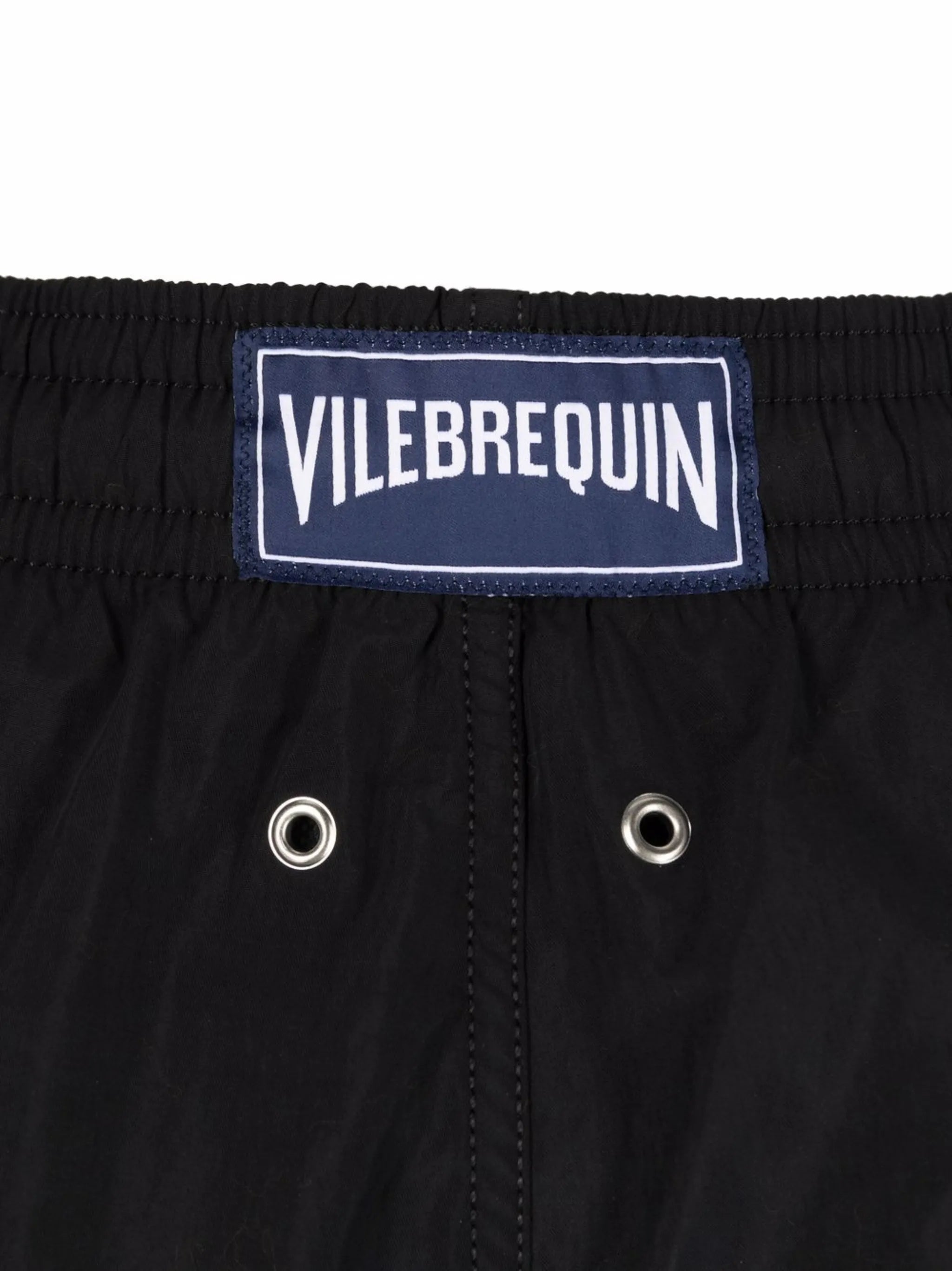 elasticated-waist swim shorts
