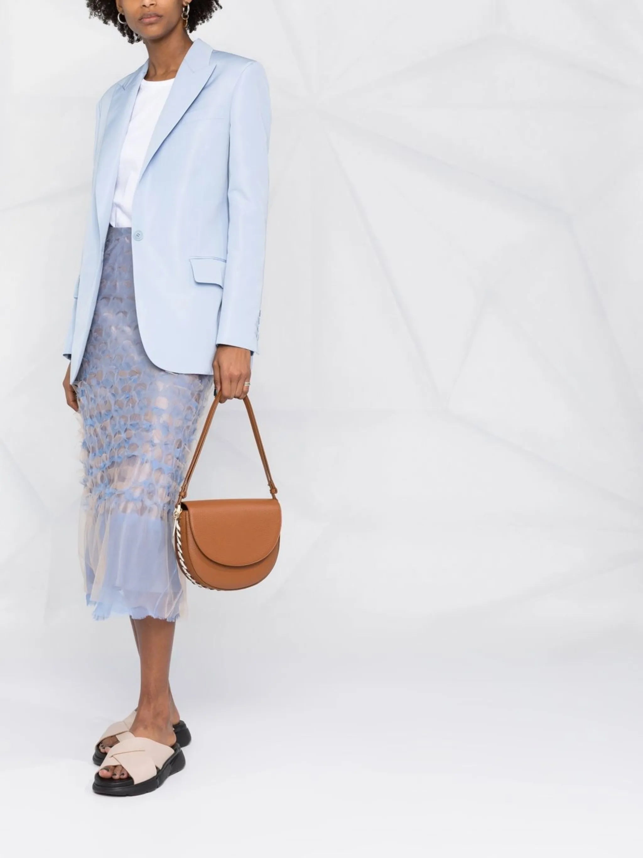 medium Frayme flap shoulder bag