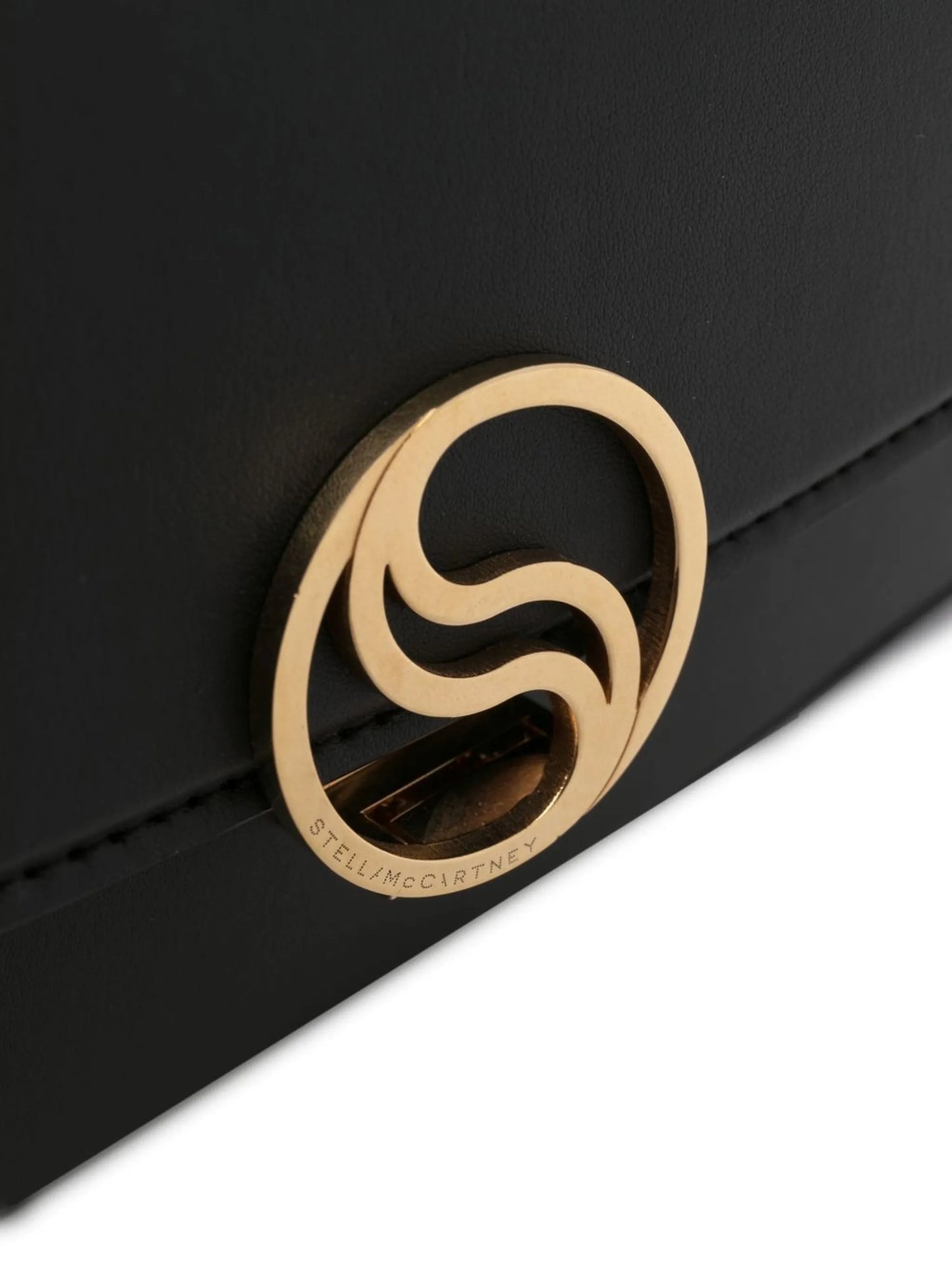 logo clasp flap shoulder bag