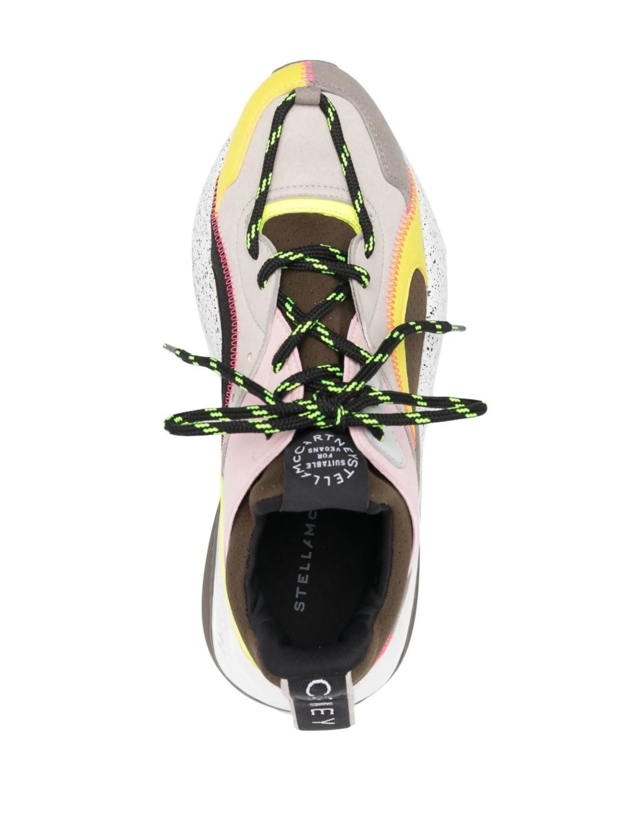 panelled chunky sneakers