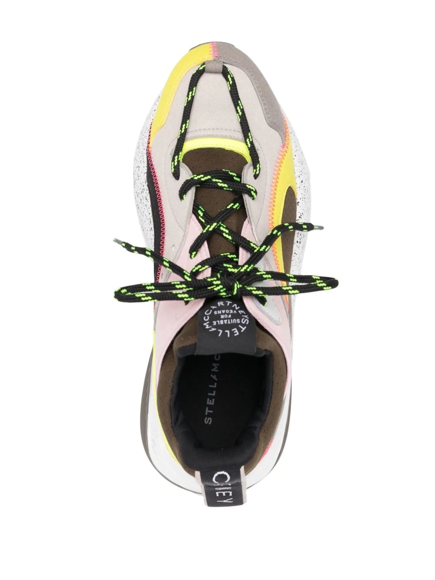 panelled chunky sneakers