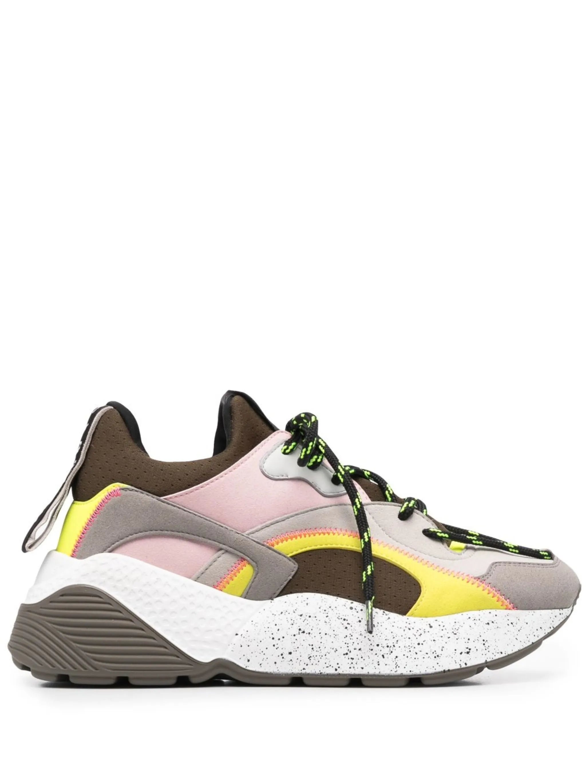 panelled chunky sneakers