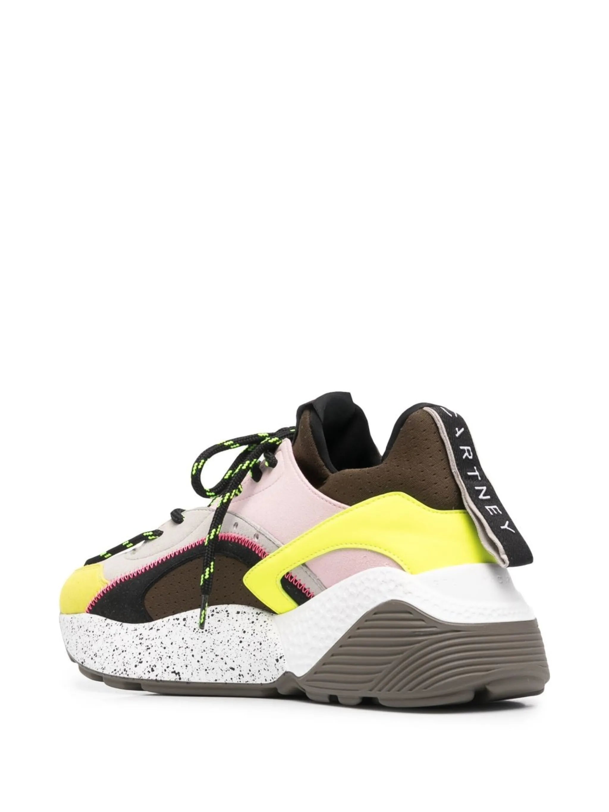 panelled chunky sneakers
