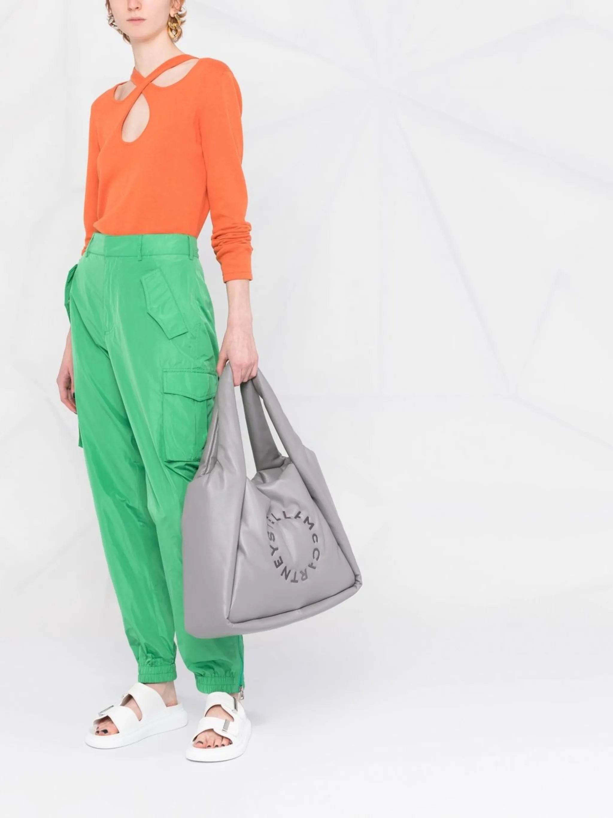 Stella Logo padded tote bag