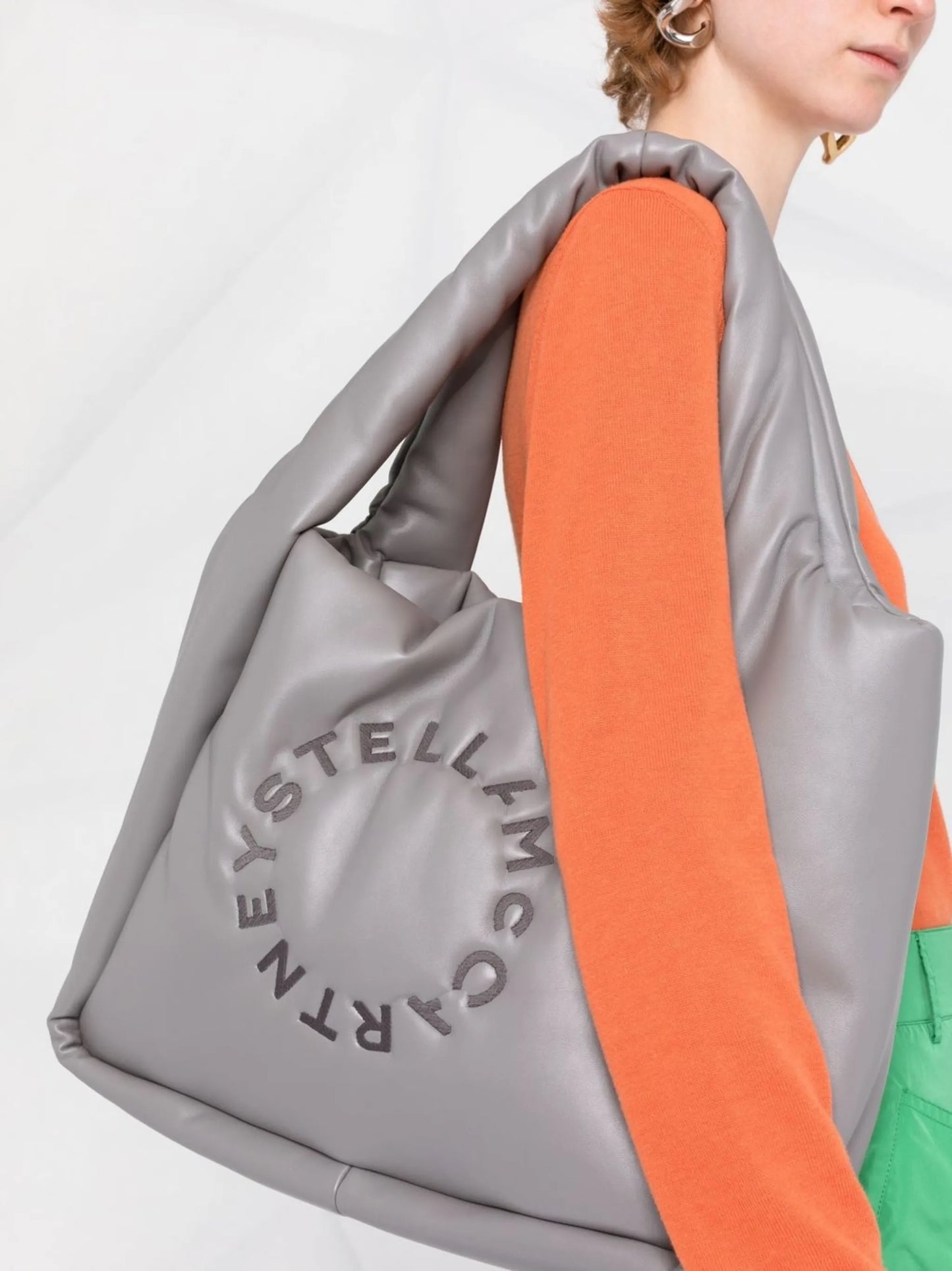 Stella Logo padded tote bag