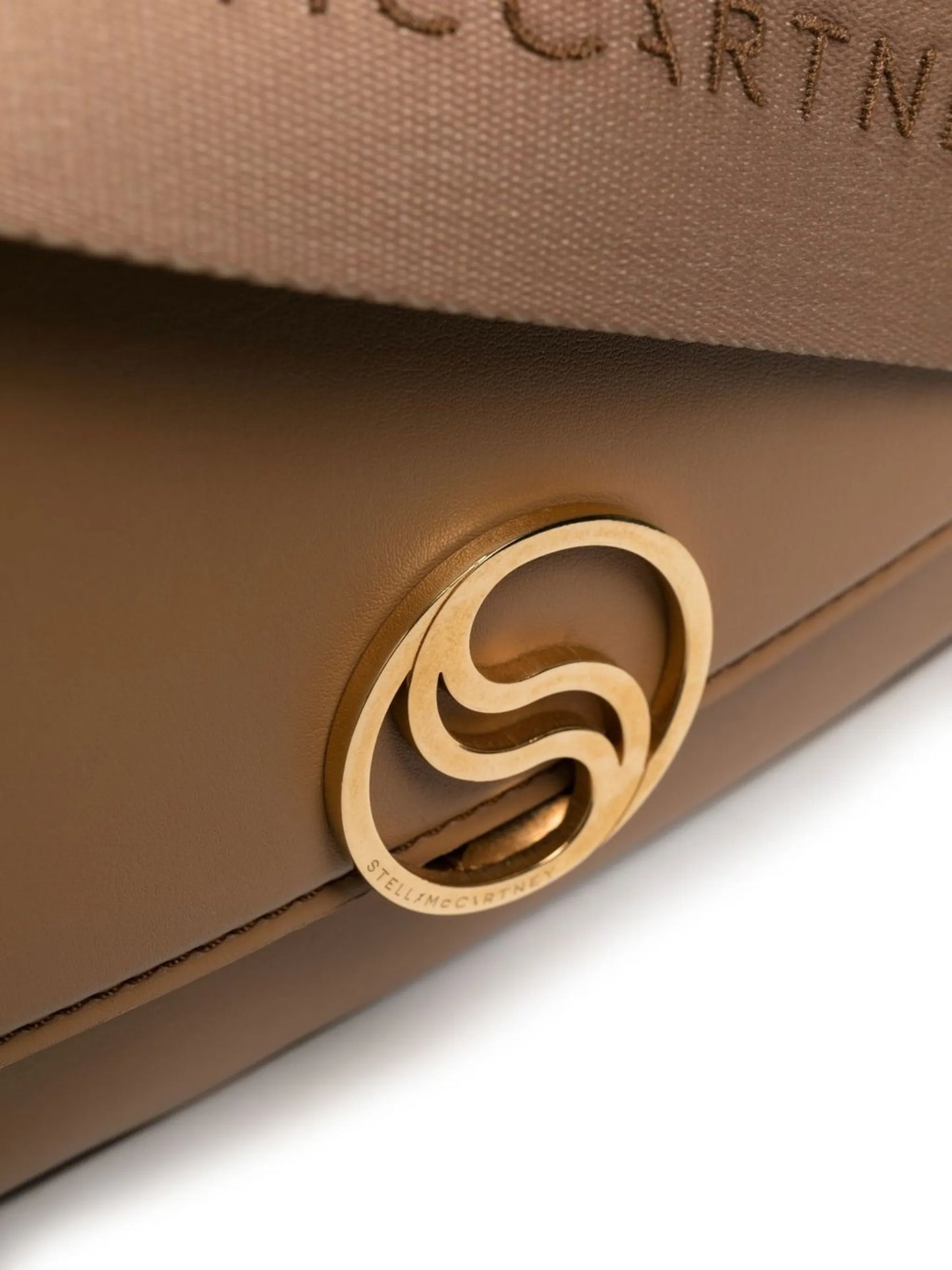 logo clasp flap shoulder bag