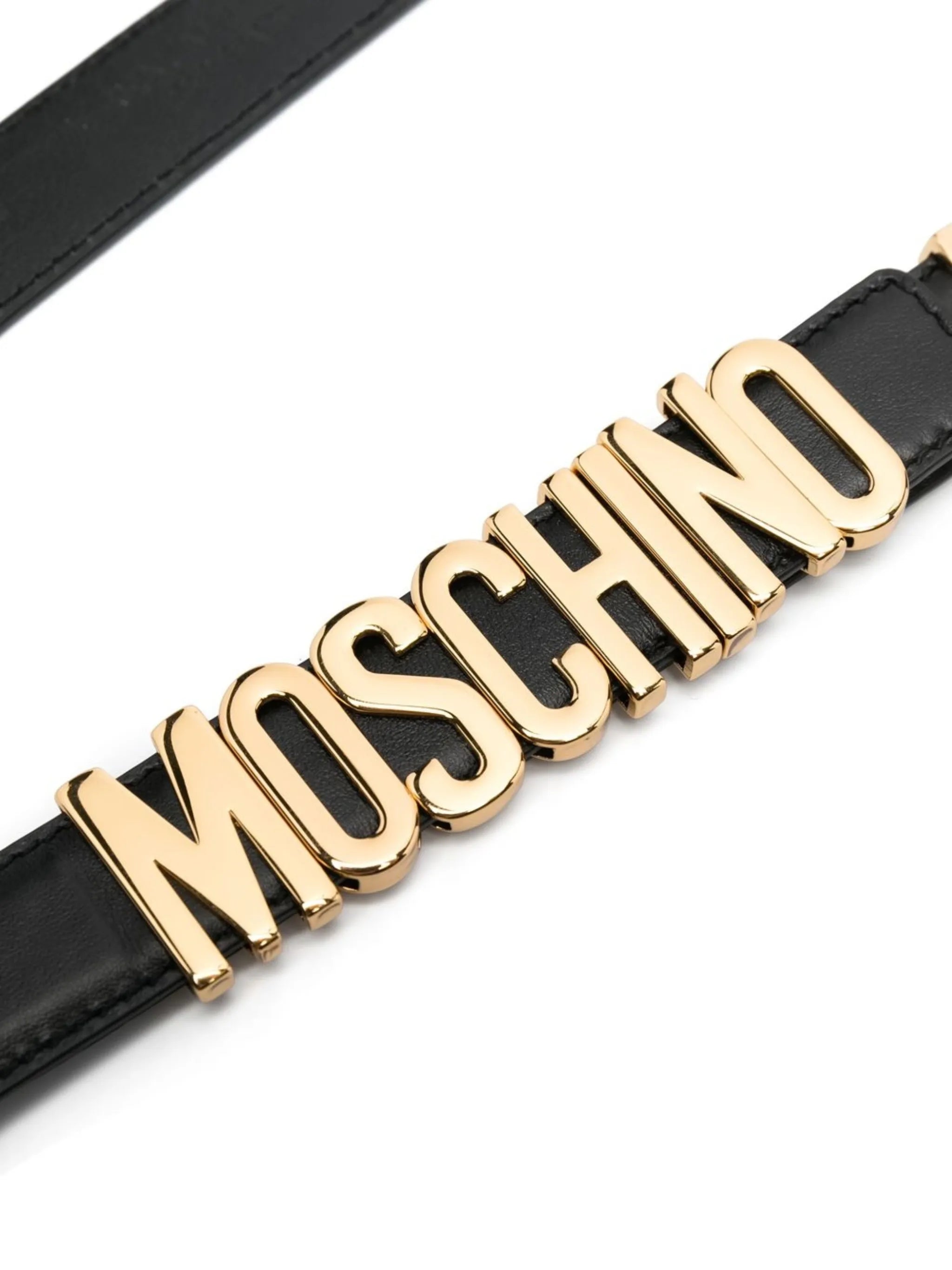 logo lettering belt