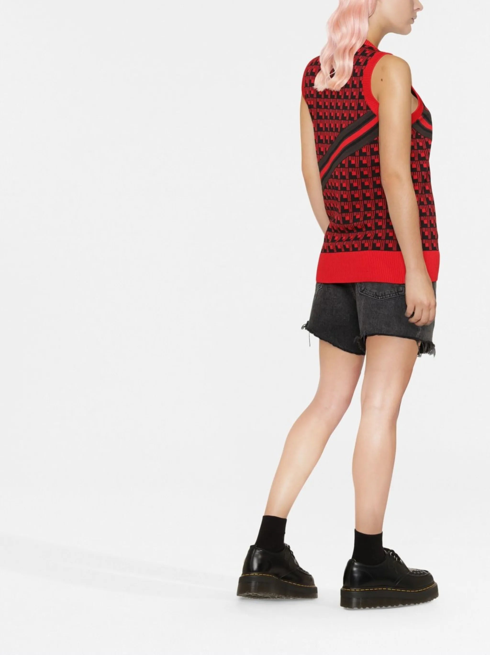 x Wales Bonner knitted vest top