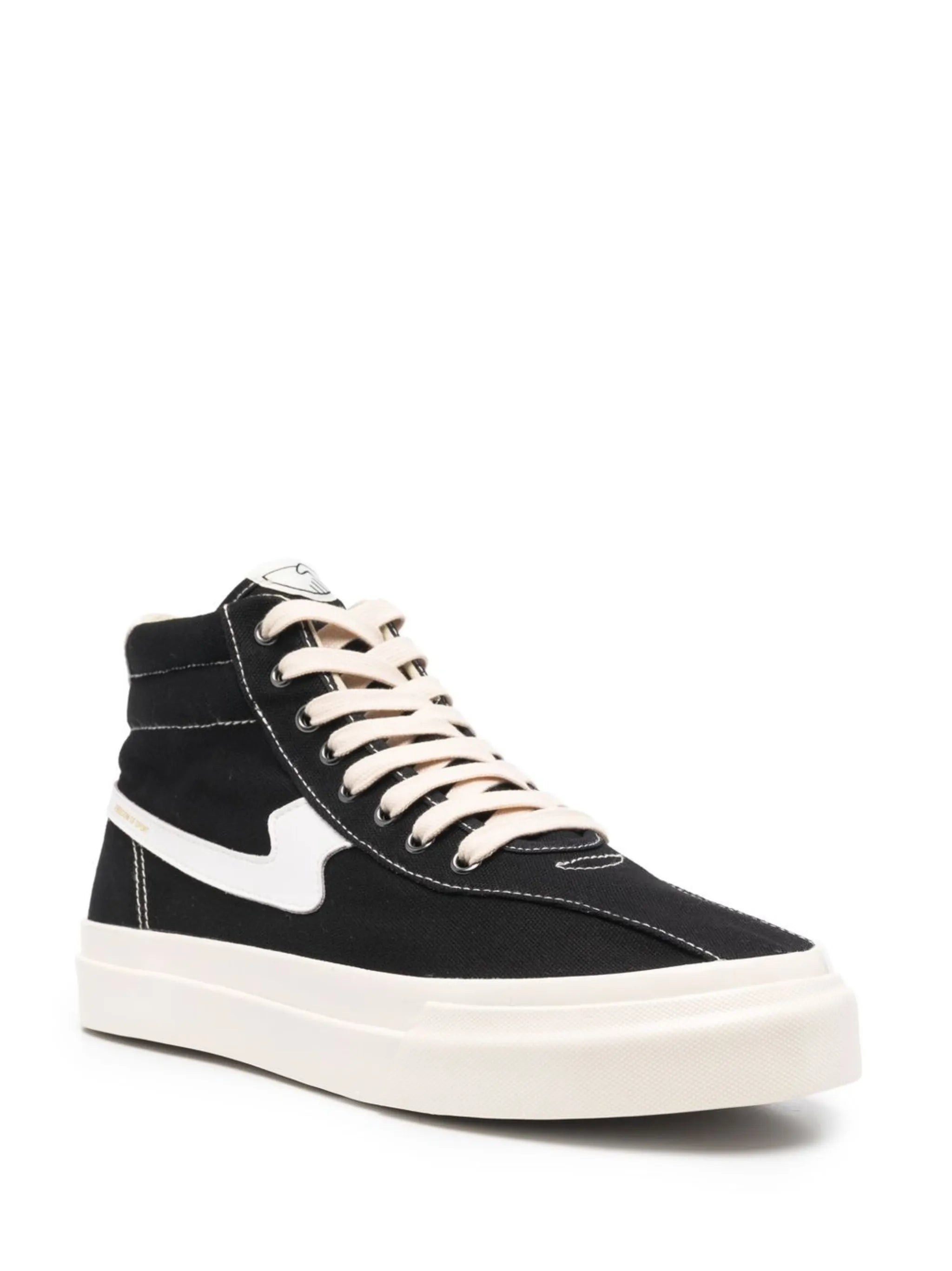 high-top lace-up sneakers