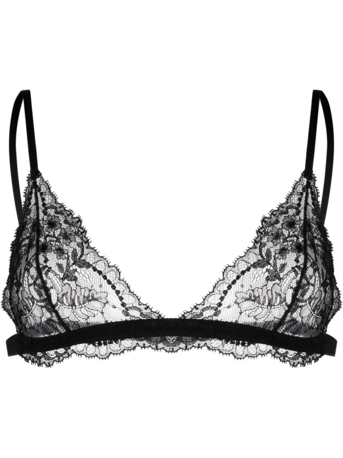 chantilly-lace triangle bra