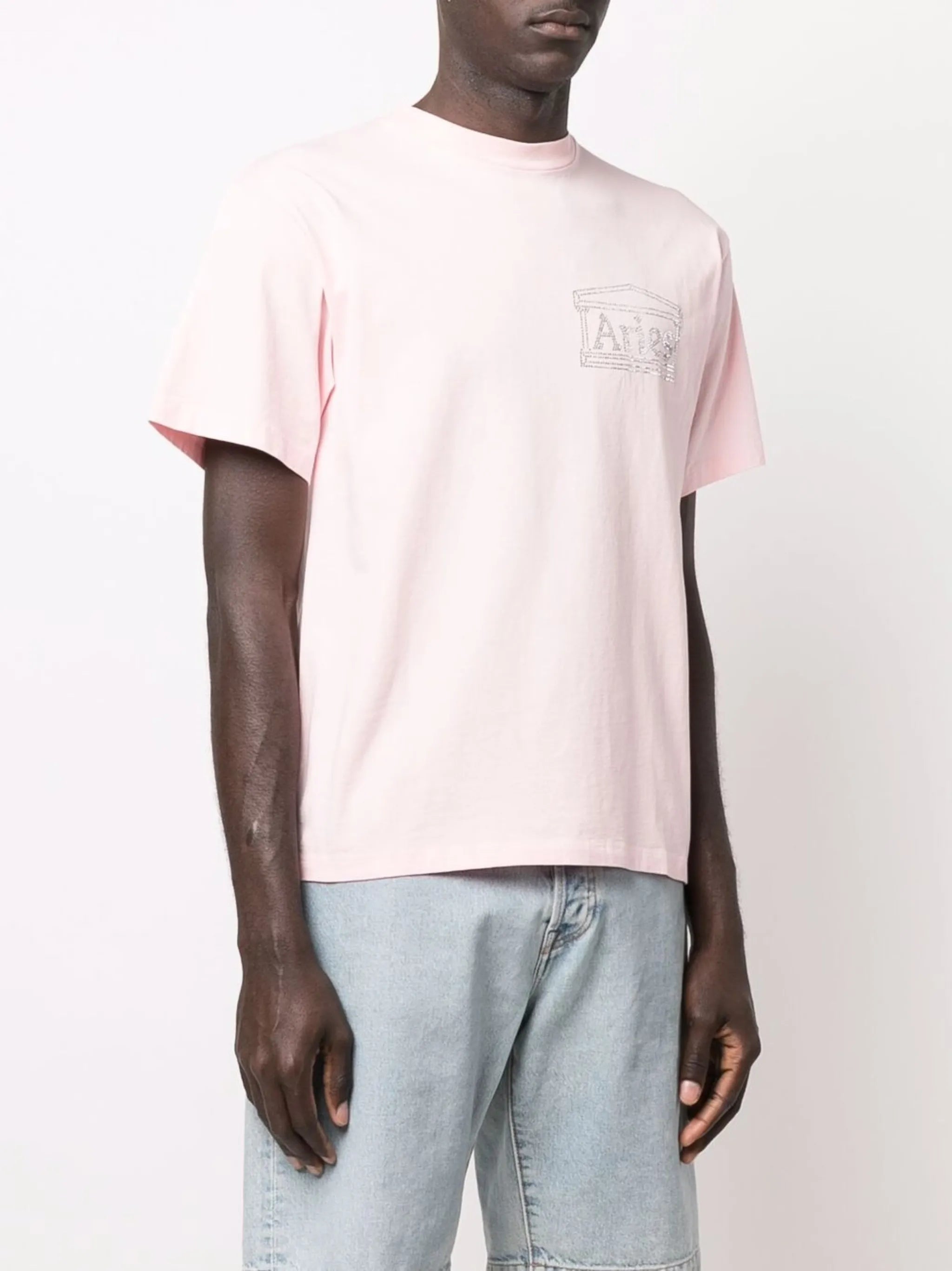 logo-embellished cotton T-shirt