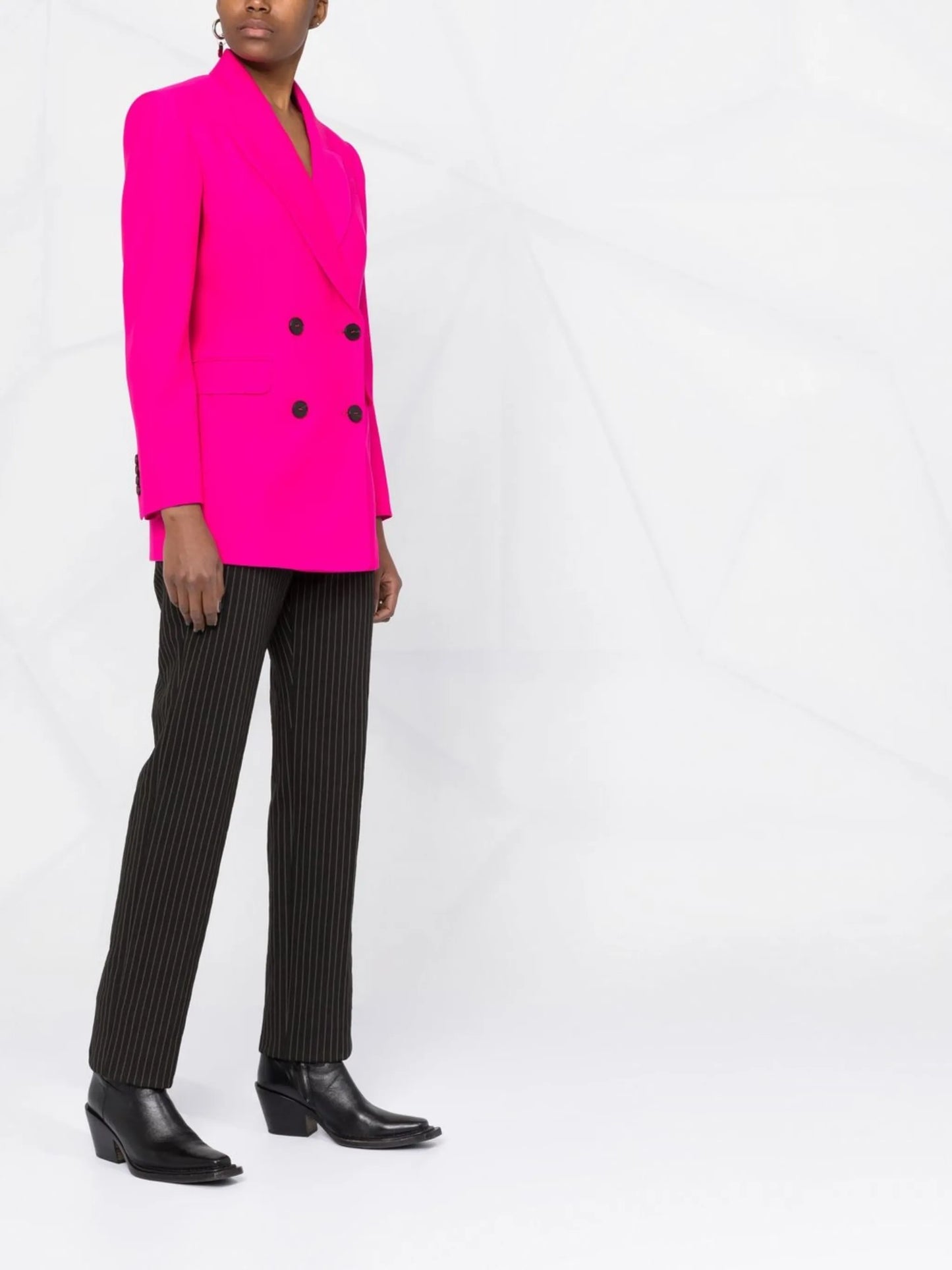 double-breasted blazer