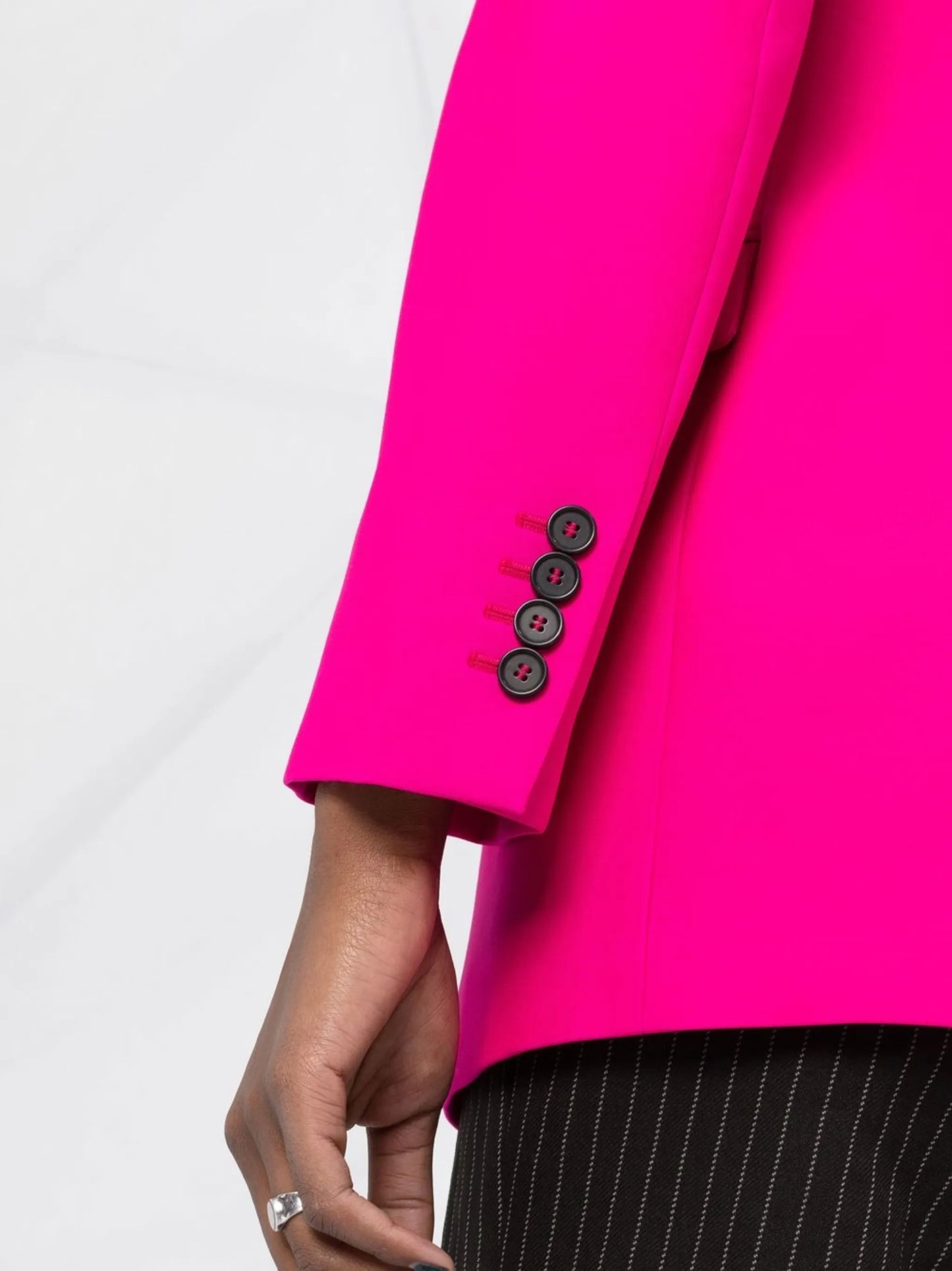 double-breasted blazer