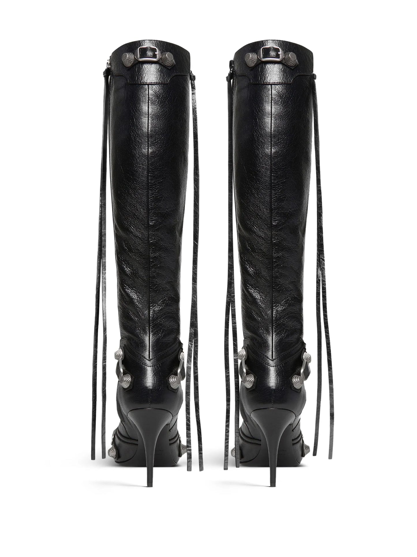 90mm Cagole leather boots