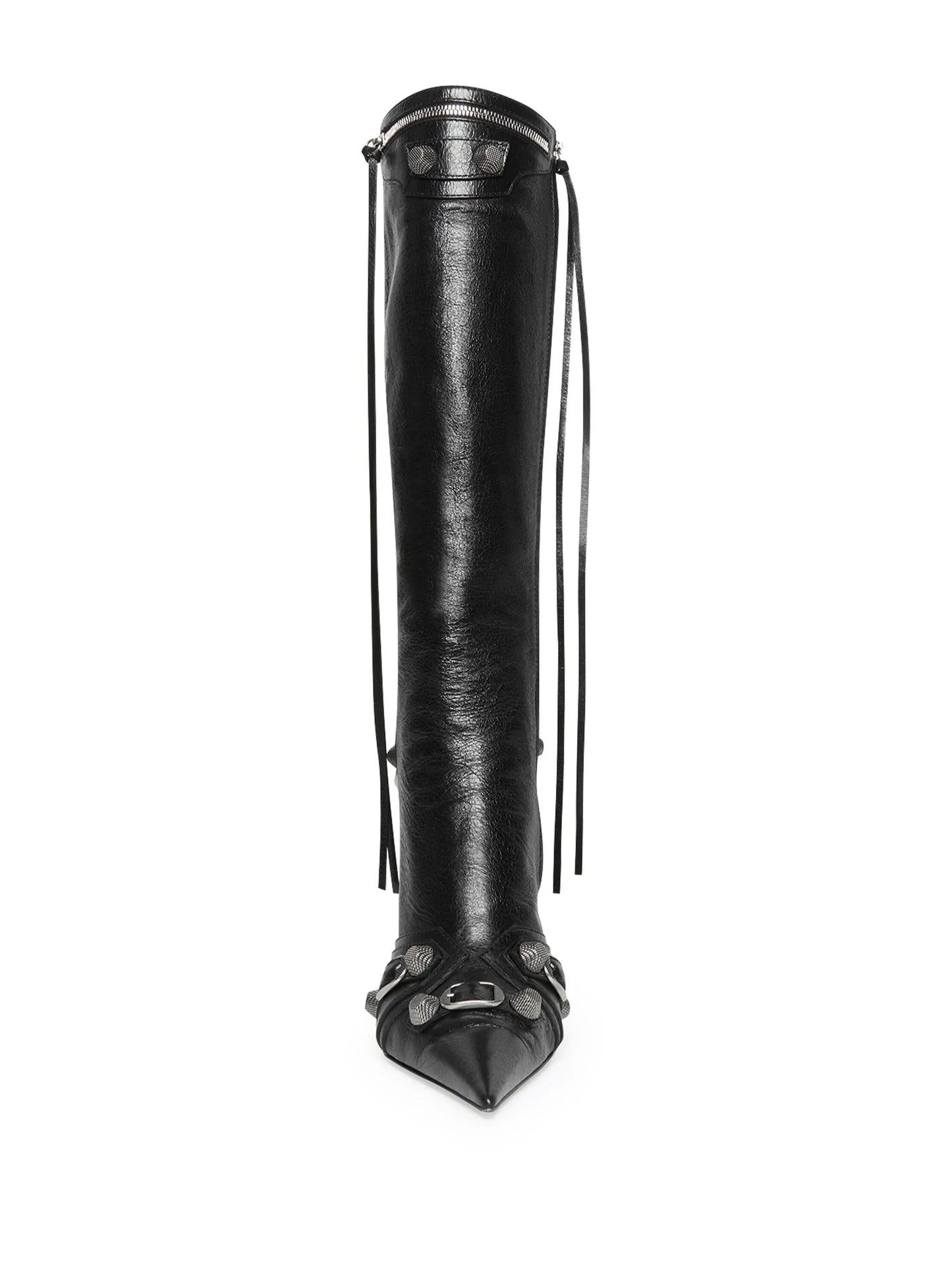 90mm Cagole leather boots