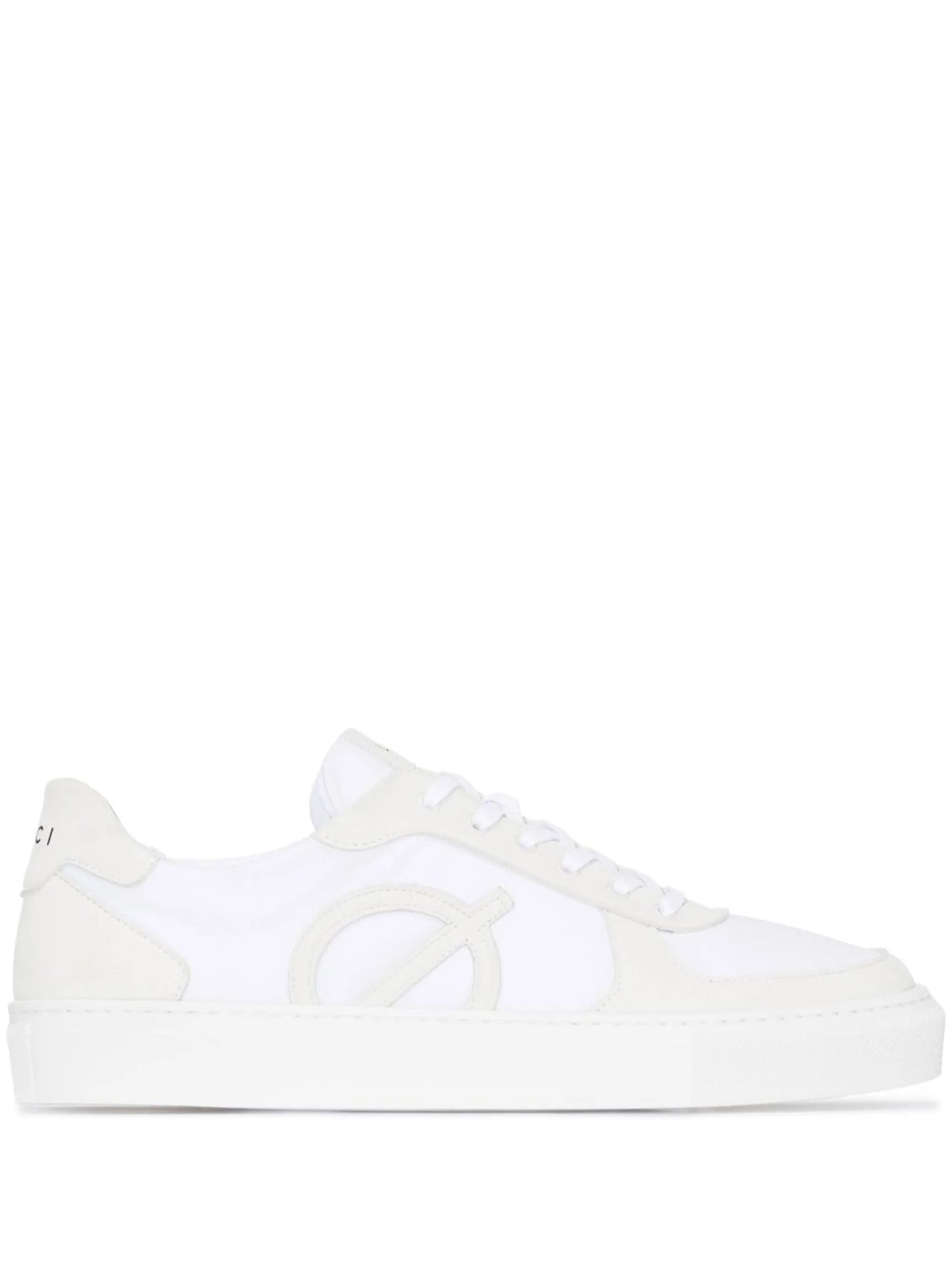 logo-print low top sneakers