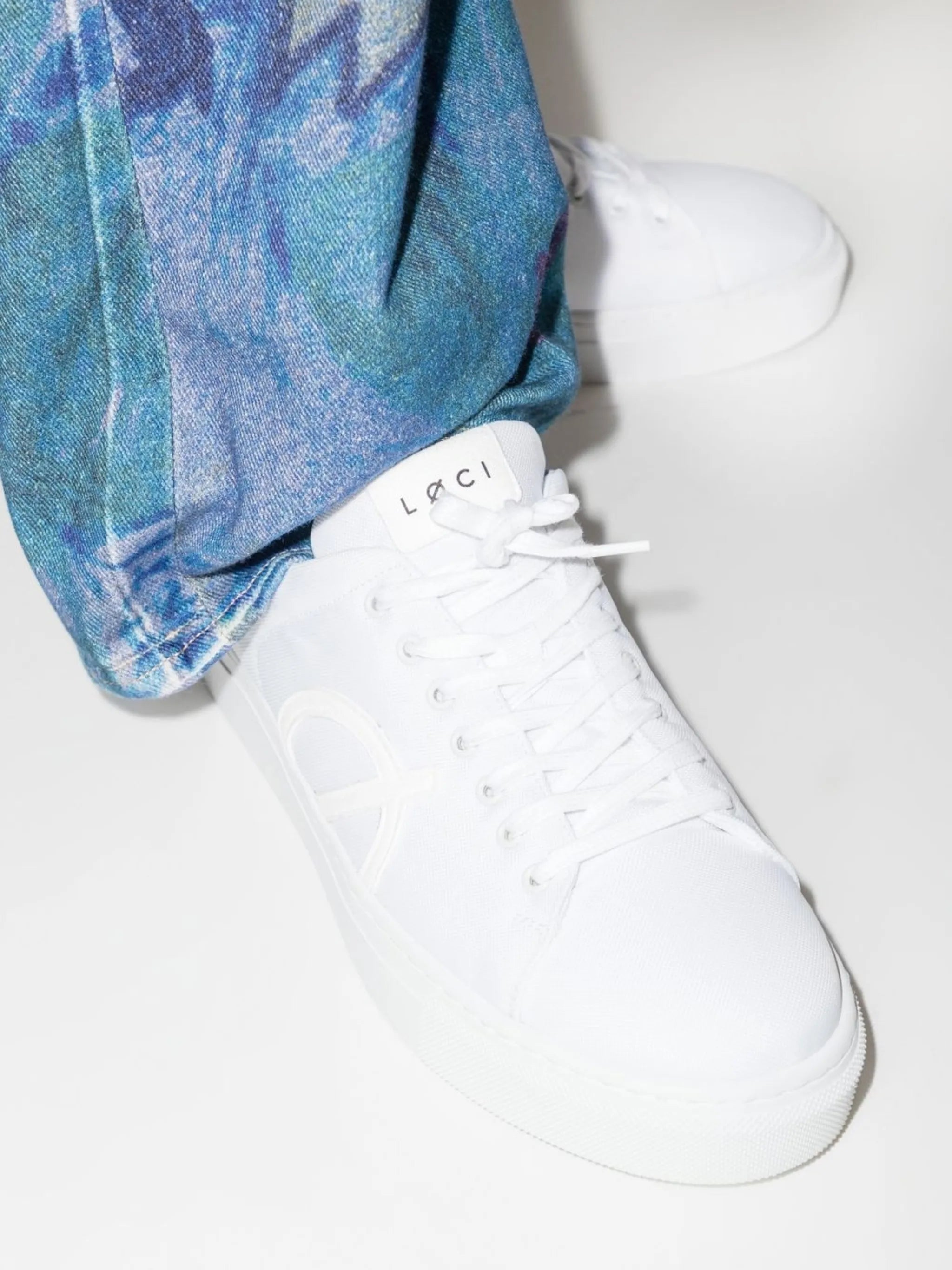 Nine low-top sneakers