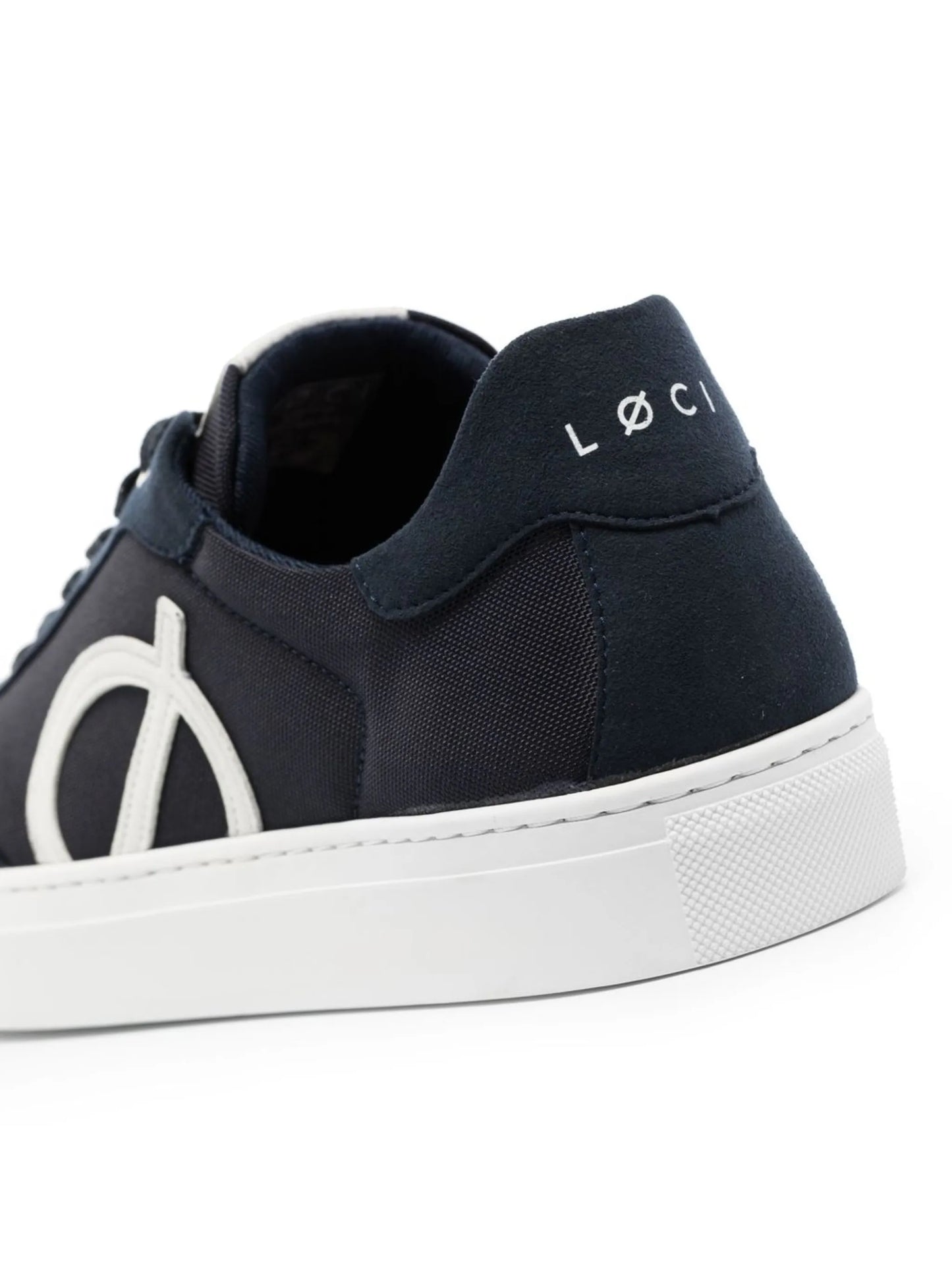 logo-print lace-up trainers