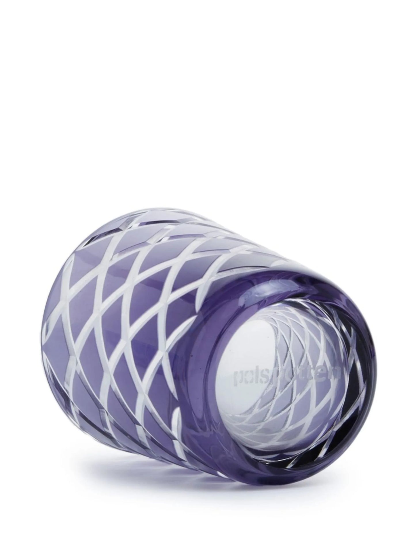 set of six cobalt tumblers