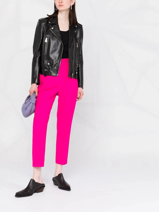 cropped tailored trousers