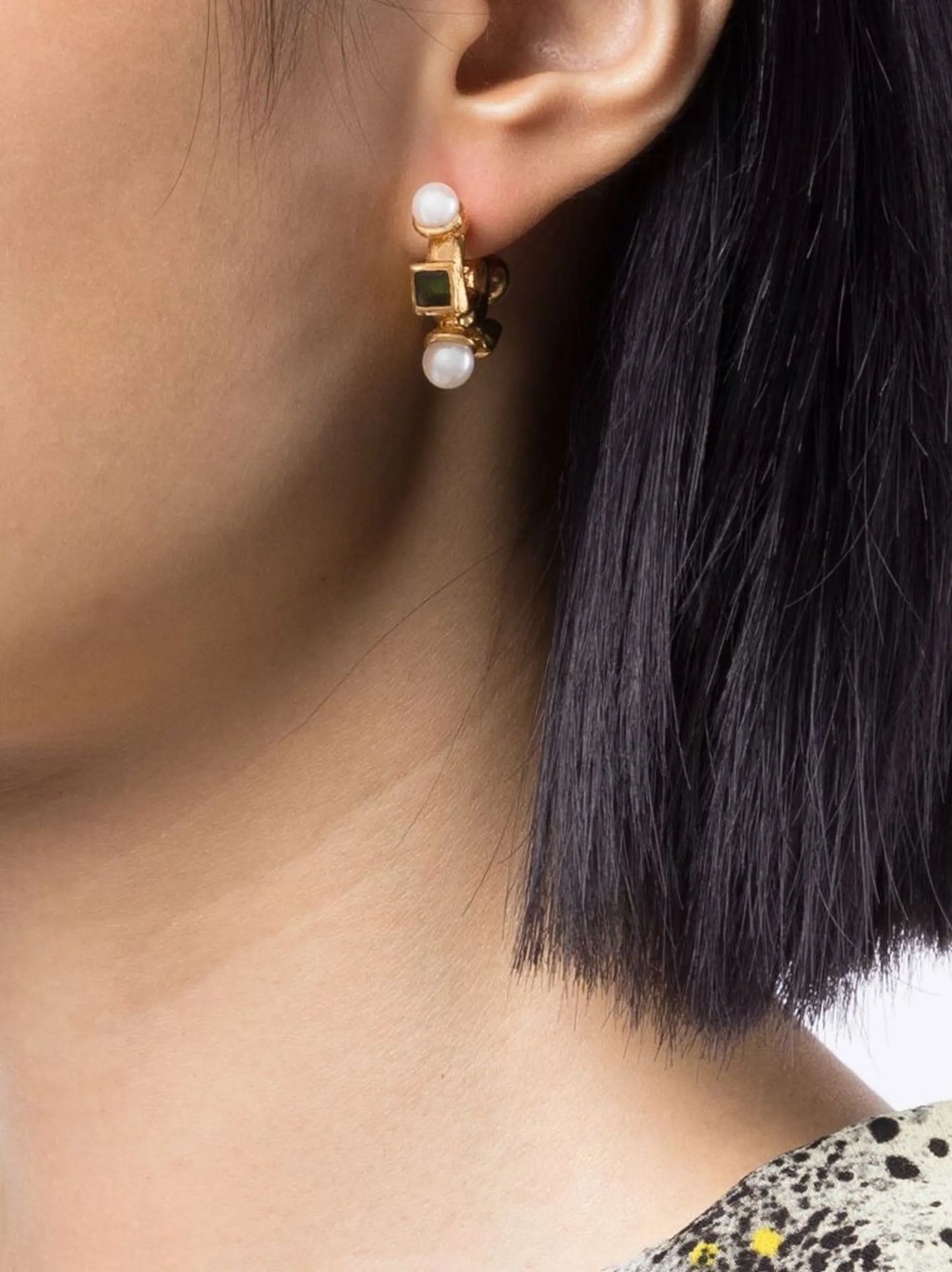 The Traveller's Path hoop earrings